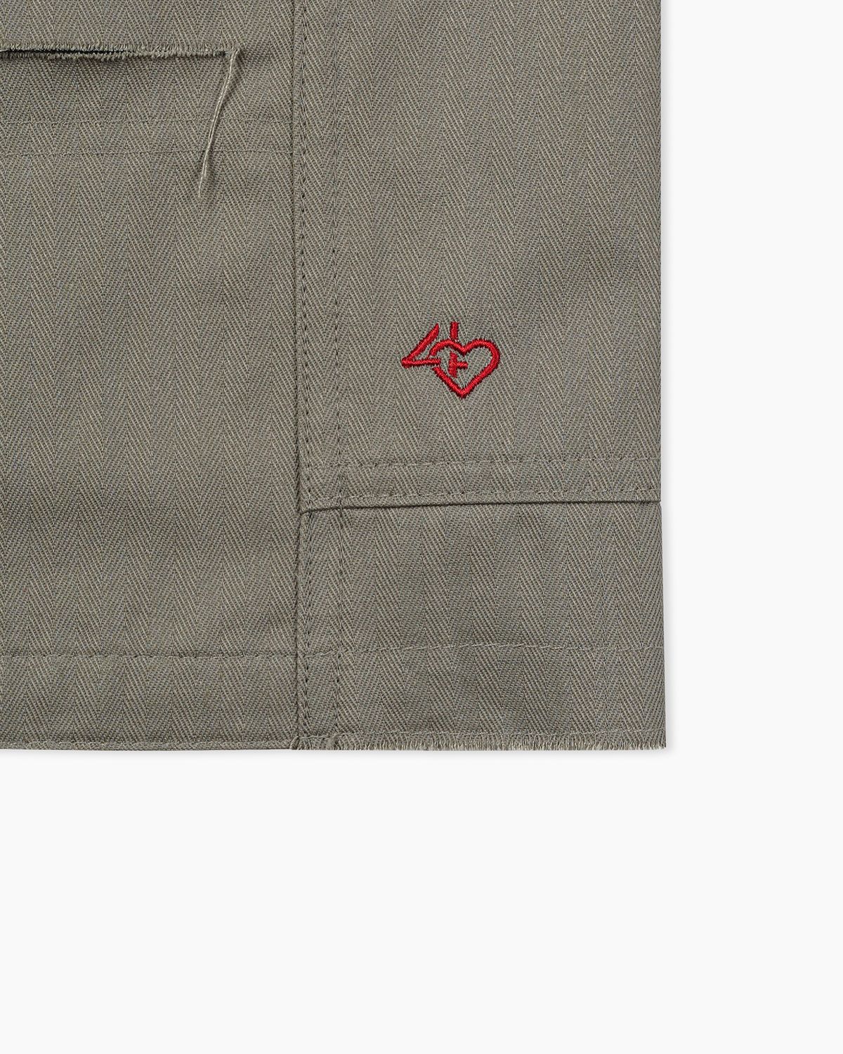 나밋마이포(NAH MEET MY 4) HBT DOUBLE KNEE CARPENTER BERMUDA SHORTS