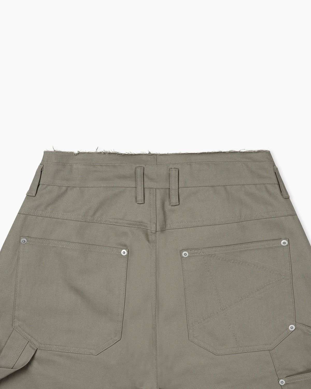 나밋마이포(NAH MEET MY 4) HBT DOUBLE KNEE CARPENTER BERMUDA SHORTS