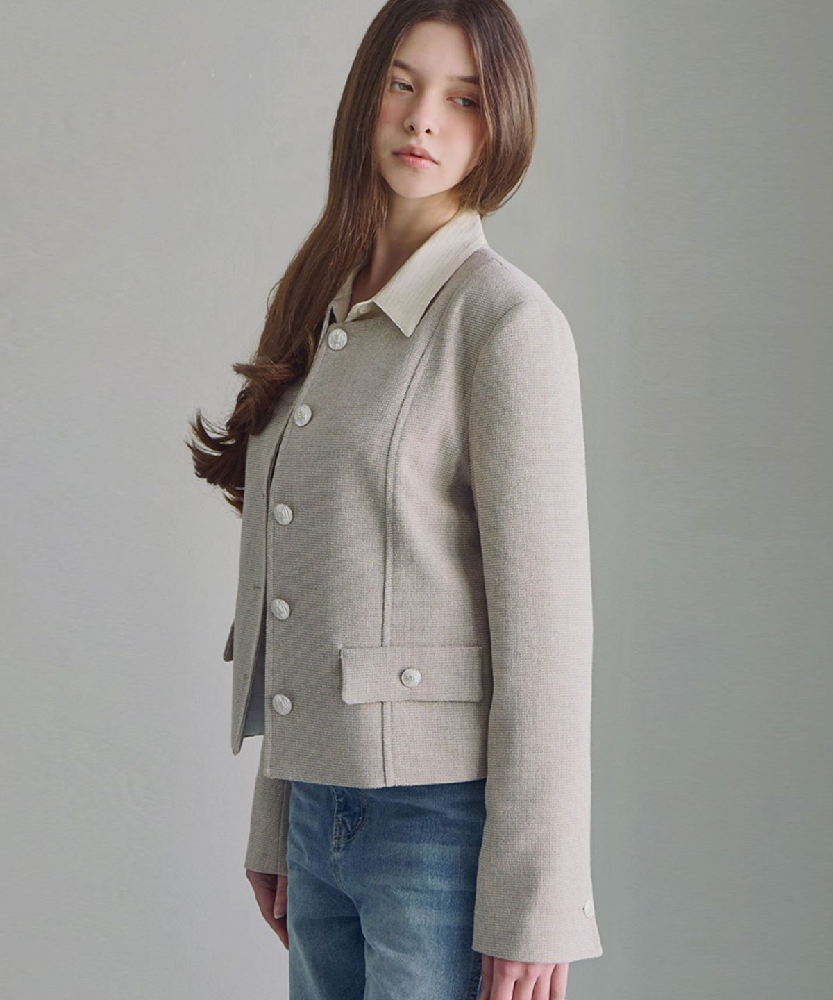 루시다(LUSIDA) 소프트 부케 자켓