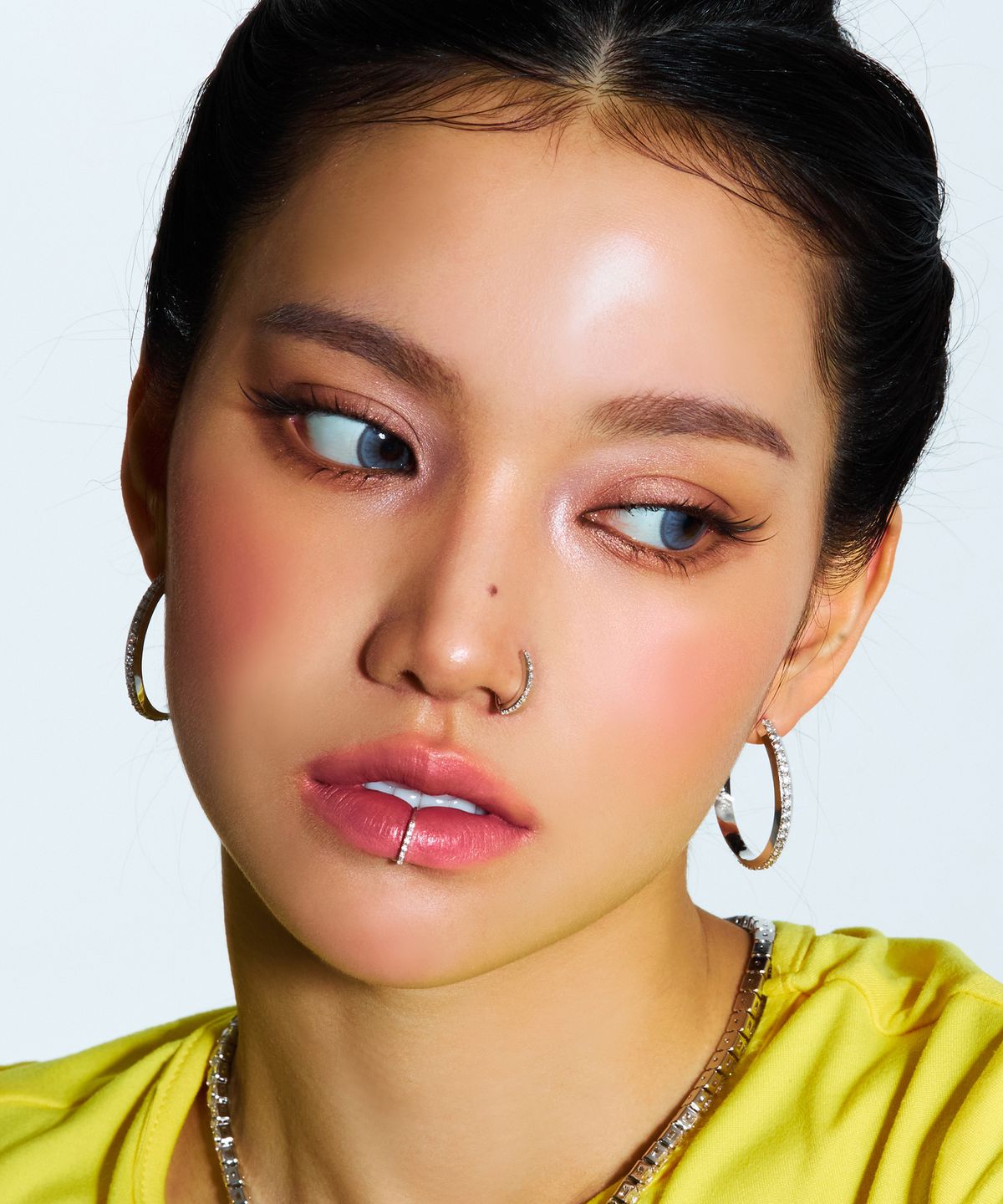 님부스(NIMBUS) 아이스 후프 이어링 (M)