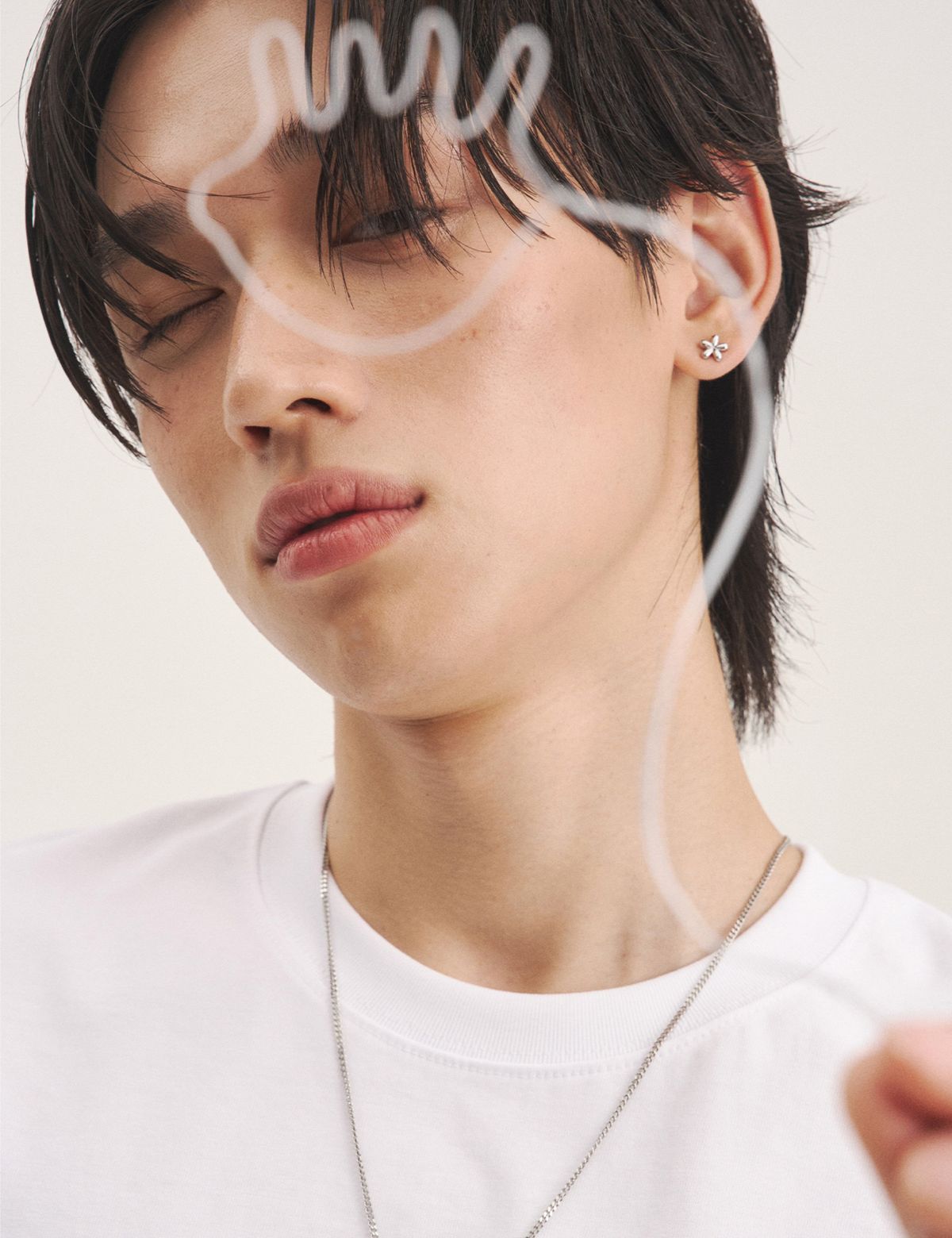 토우트(TOUT) mini flower earring 316L