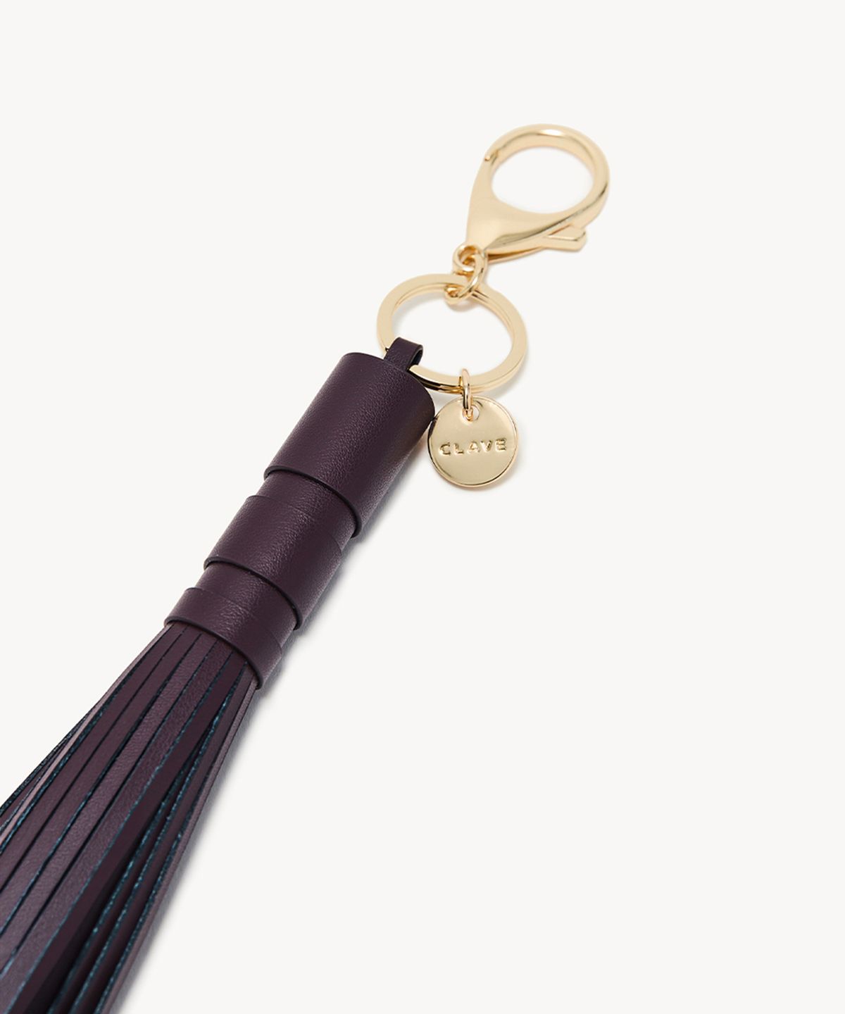 끌라베(CLAVE) LEATHER TASSEL CHARM (레더 테슬 참) [3color]