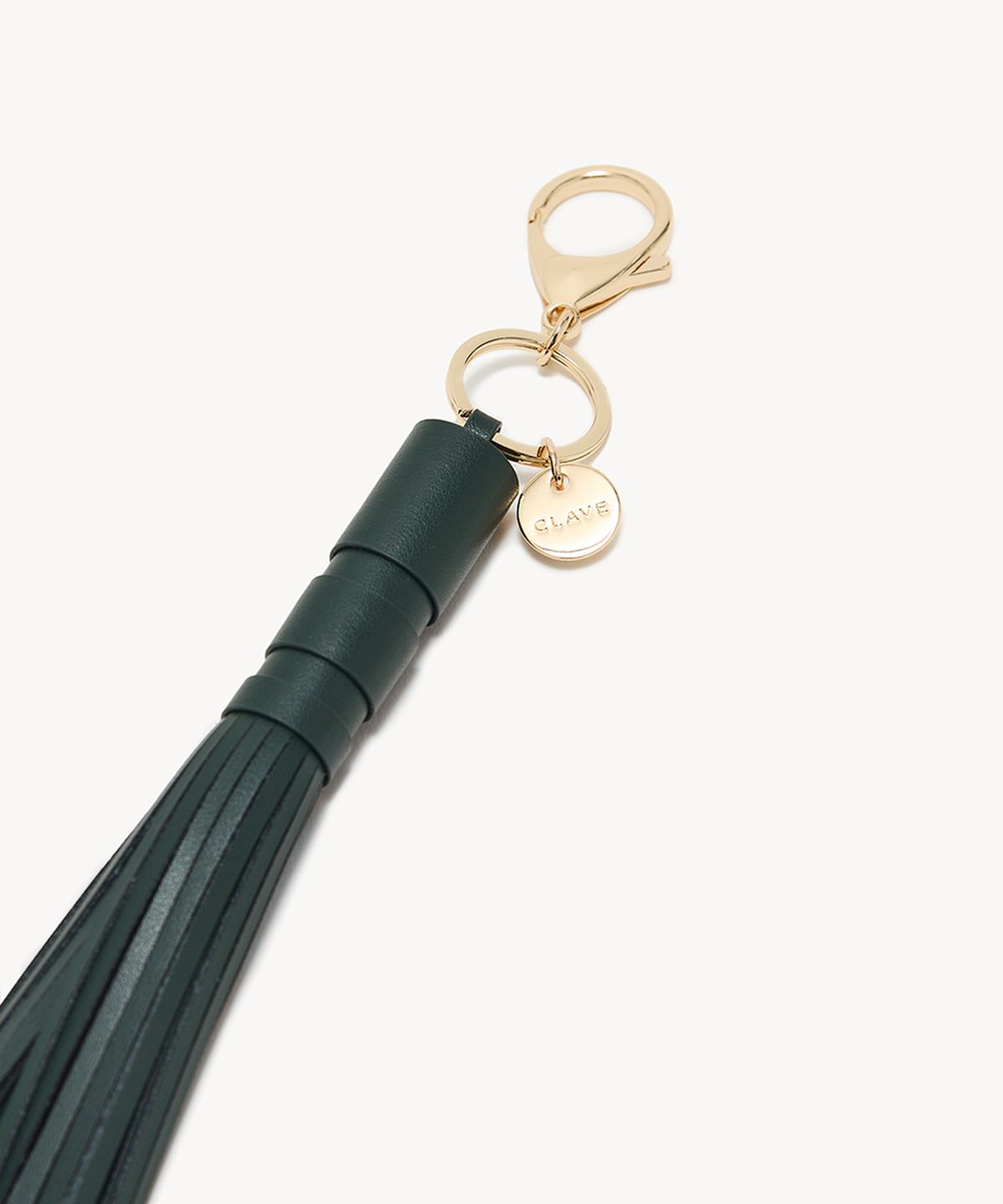 끌라베(CLAVE) LEATHER TASSEL CHARM (레더 테슬 참) [3color]