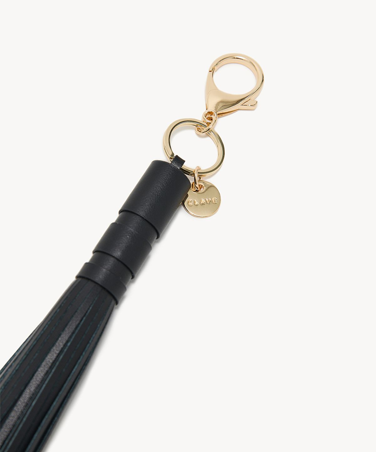 끌라베(CLAVE) LEATHER TASSEL CHARM (레더 테슬 참) [3color]
