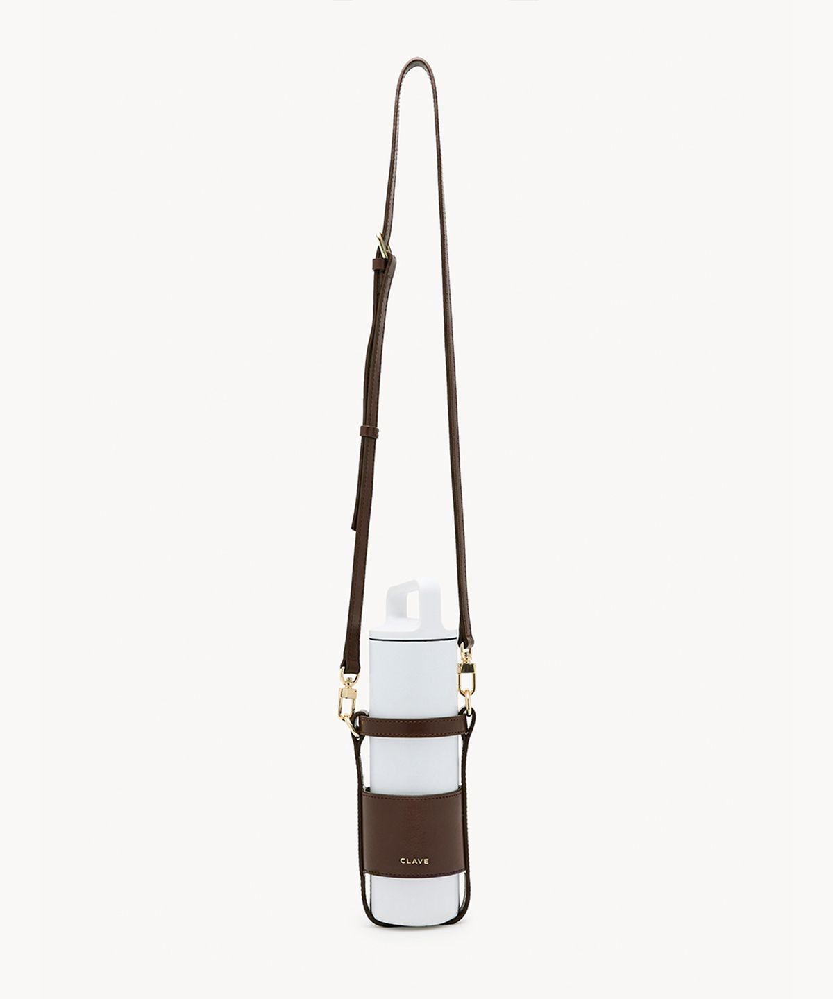 끌라베(CLAVE) 물병백 다크브라운 (WATER BOTTLE BAG Dark Brown)