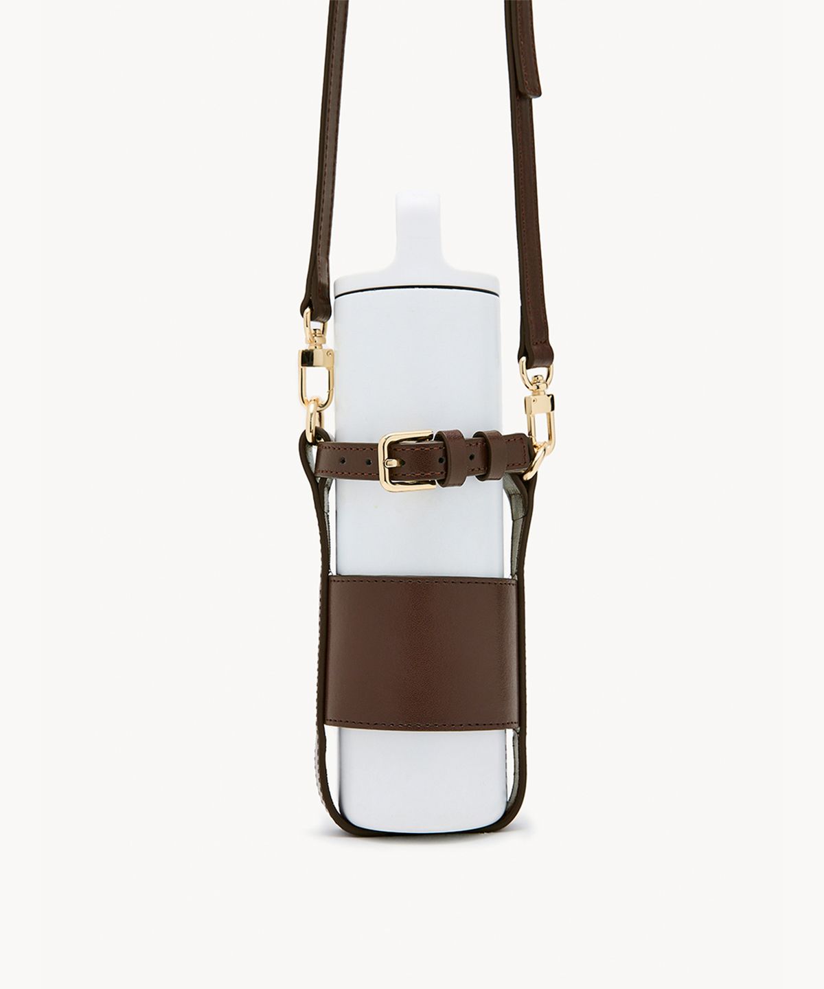 끌라베(CLAVE) 물병백 다크브라운 (WATER BOTTLE BAG Dark Brown)