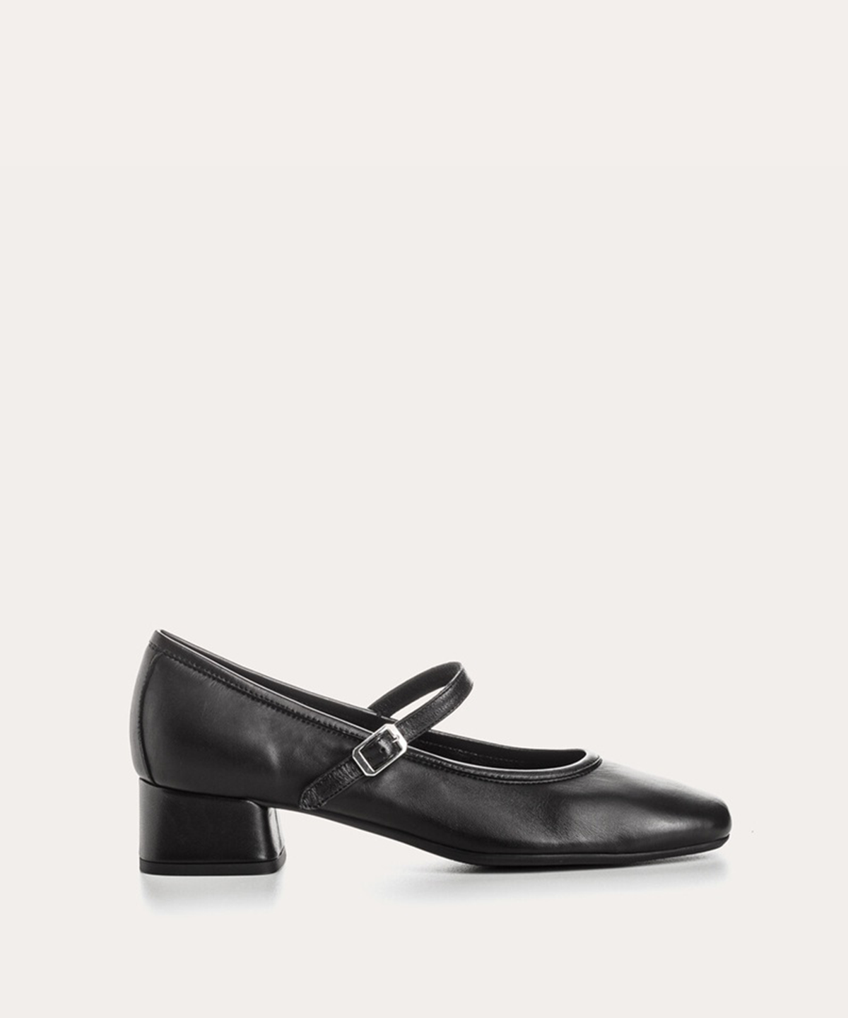 흐꺙(REQINS) Kelly - Noir (Cuir)