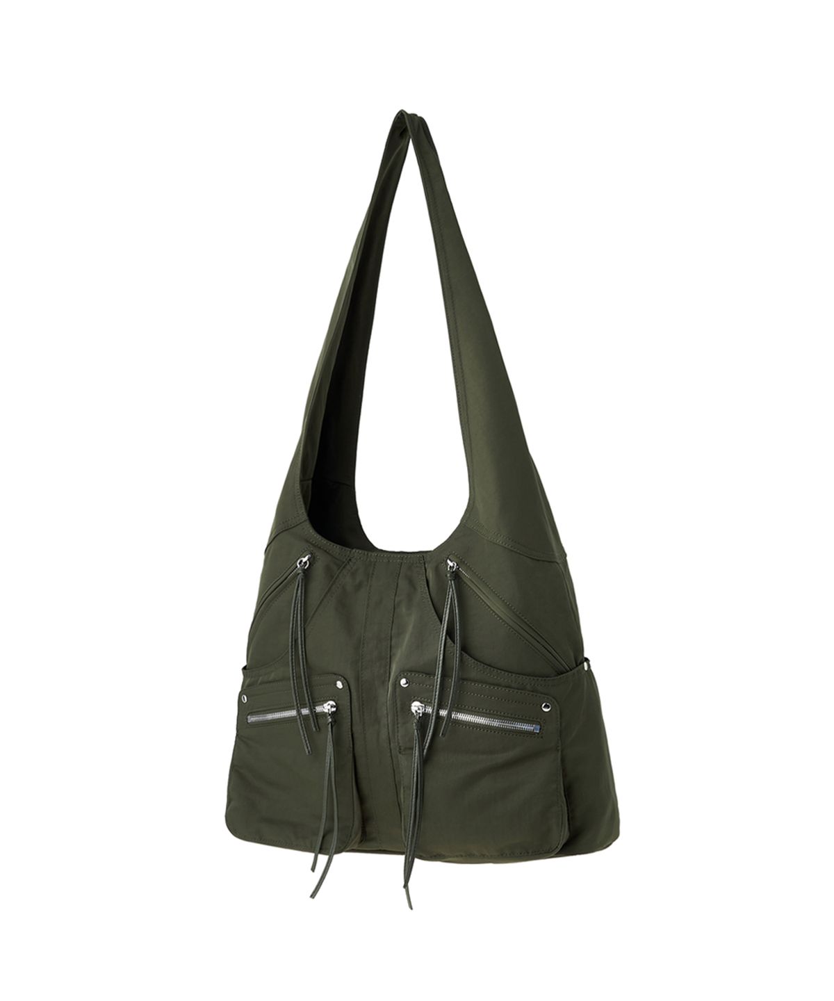 데뷔옹(DEBBYOUNG) CARGO SHOULDER BAG [KHAKI]