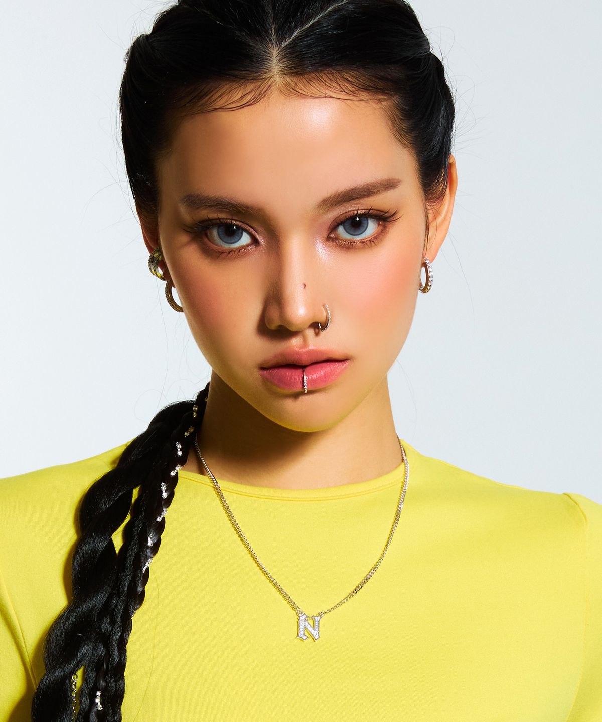 님부스(NIMBUS) N 펜던트 체인 네크리스