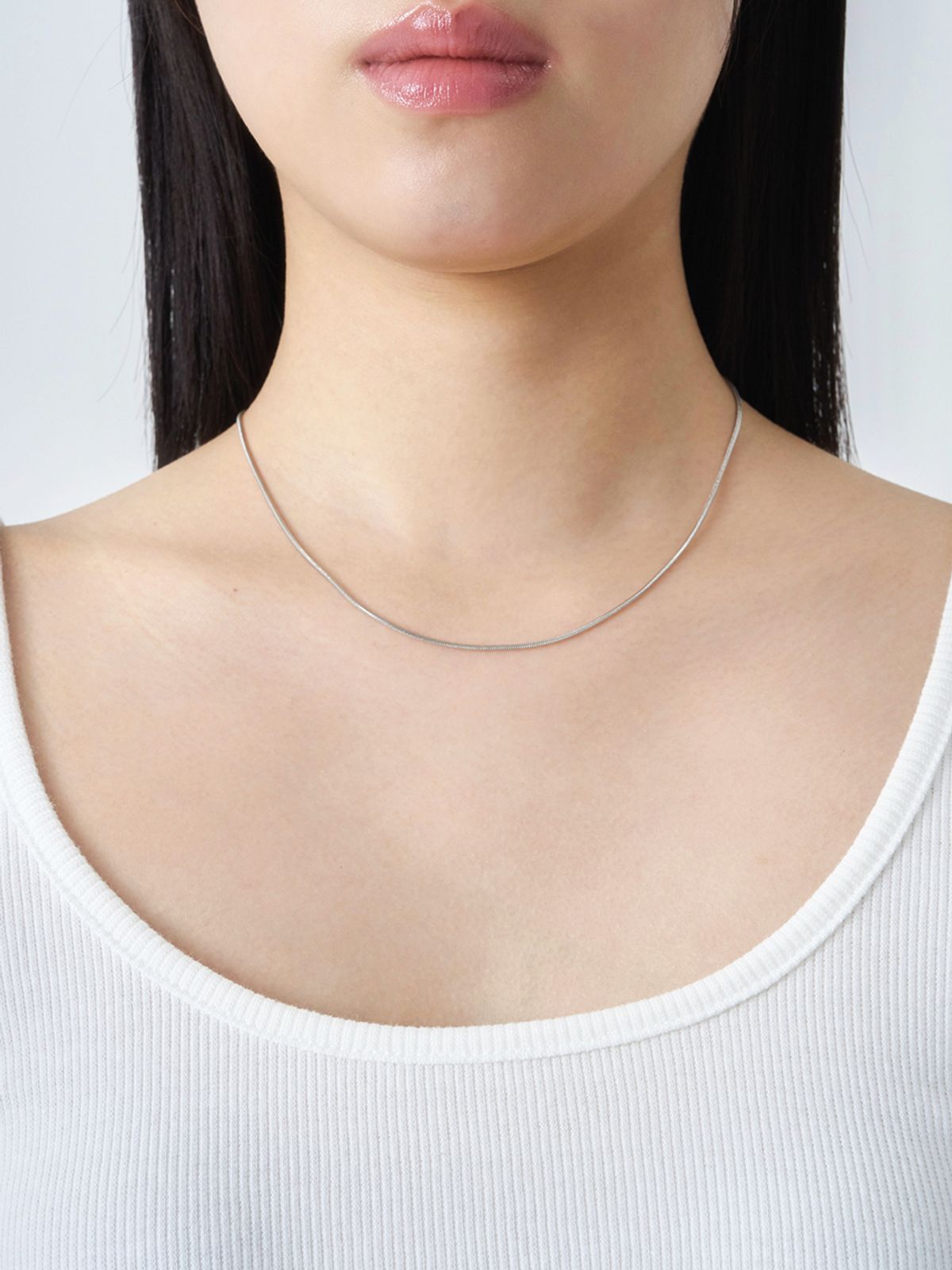 코지웨이브클럽(COZYWAVECLUB) SNAKE CAHIN NECKLACE 00
