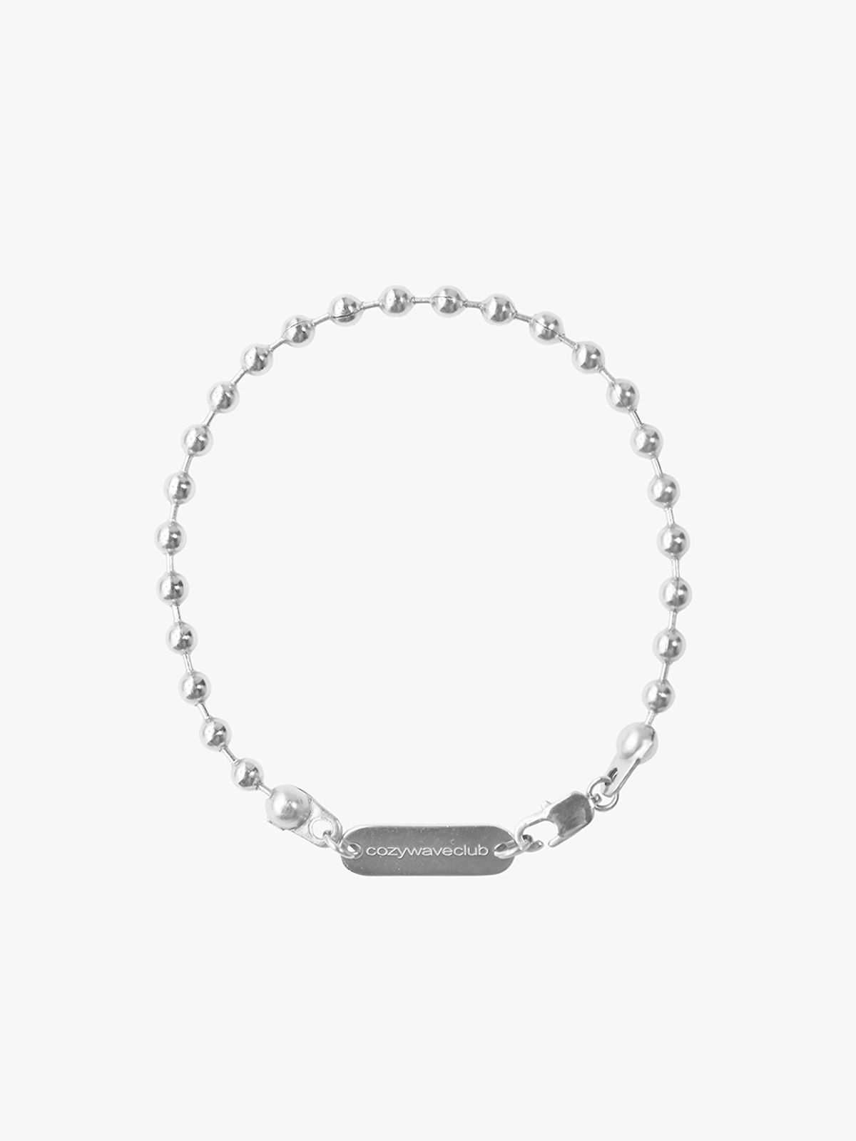 코지웨이브클럽(COZYWAVECLUB) BALL CHAIN BRACELET 01