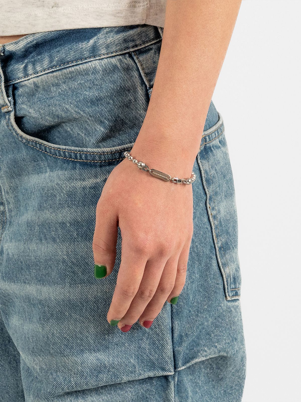 코지웨이브클럽(COZYWAVECLUB) BALL CHAIN BRACELET 02