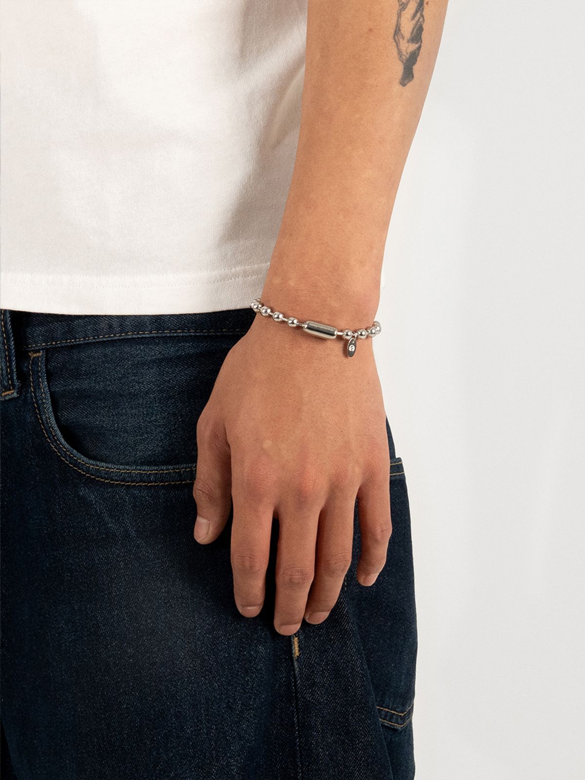 코지웨이브클럽(COZYWAVECLUB) BALL CHAIN BRACELET 04