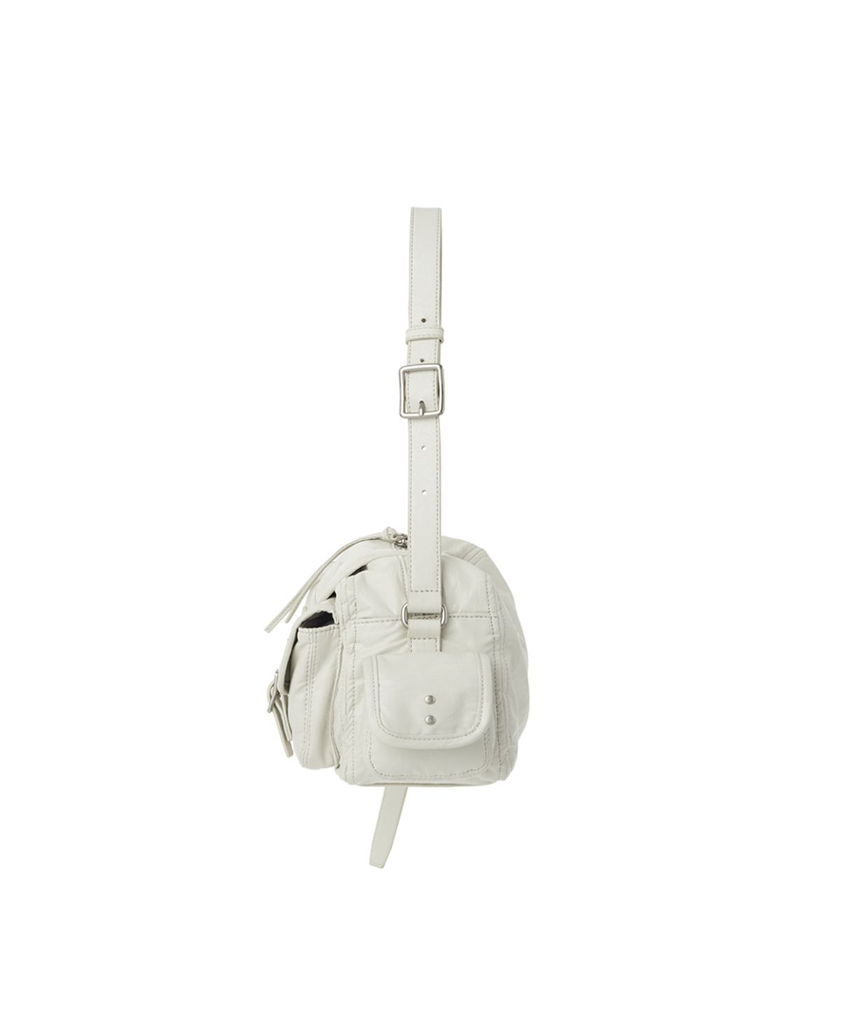 데뷔옹(DEBBYOUNG) BIKER BAG SMALL [IVORY]