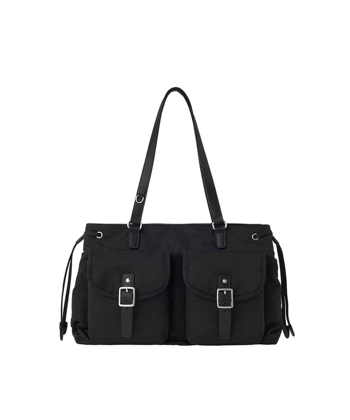 데뷔옹(DEBBYOUNG) NYLON POCKET BAG [BLACK]