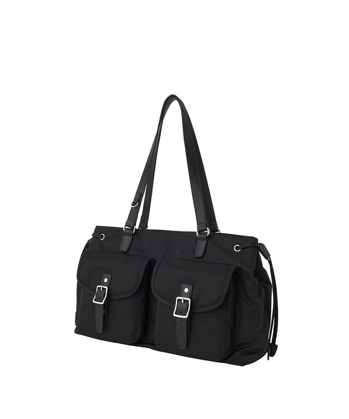 데뷔옹(DEBBYOUNG) NYLON POCKET BAG [BLACK]