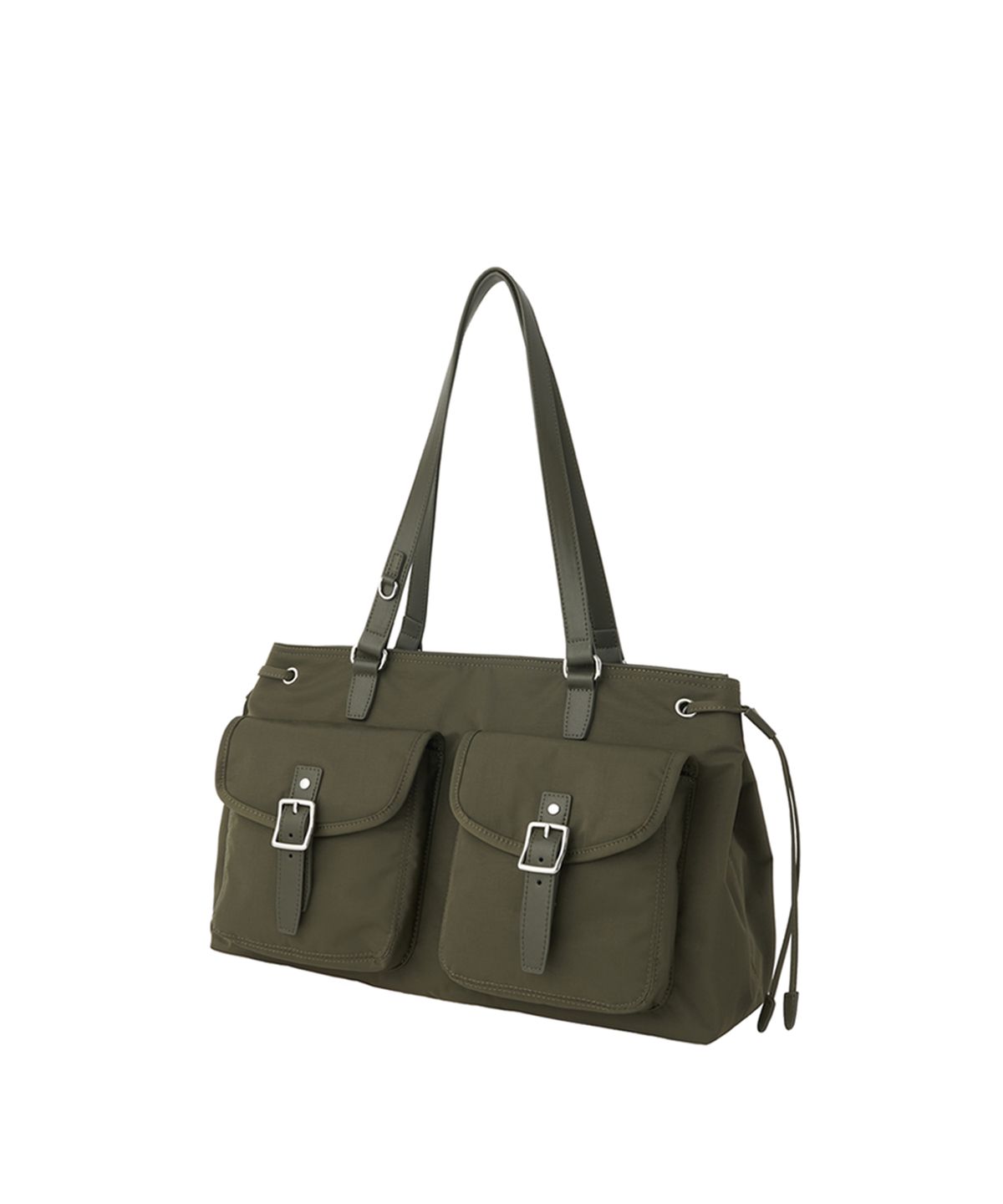 데뷔옹(DEBBYOUNG) NYLON POCKET BAG [KHAKI]