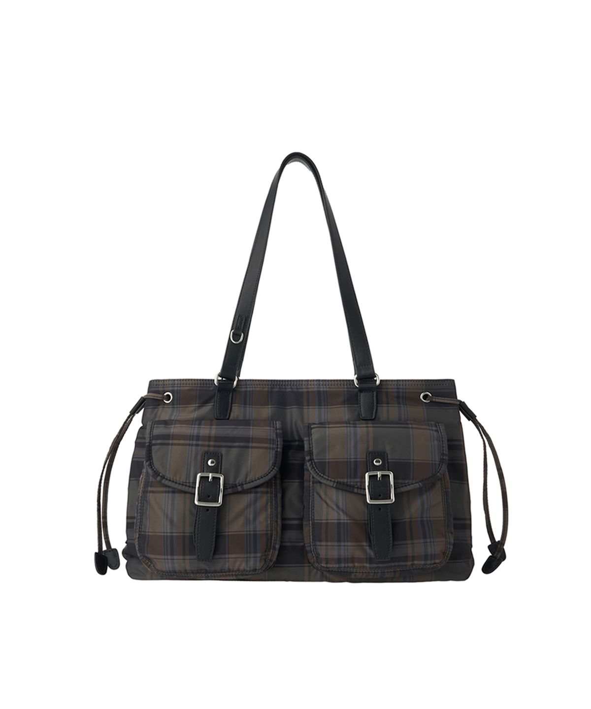 데뷔옹(DEBBYOUNG) NYLON POCKET BAG [BROWN]