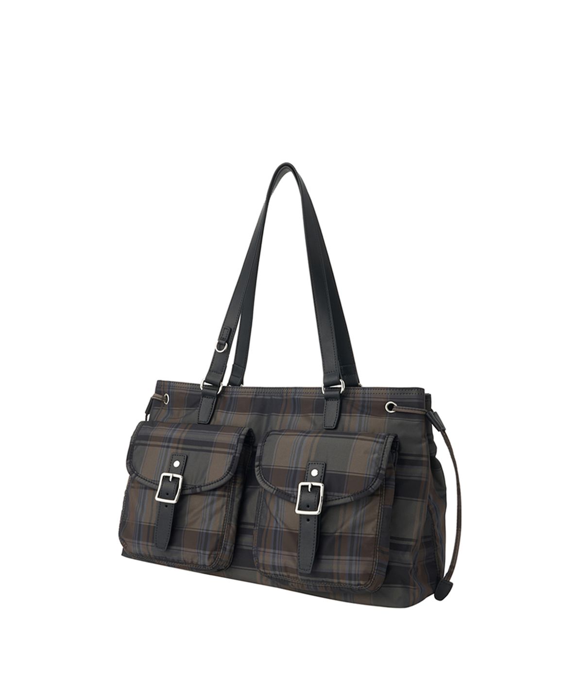 데뷔옹(DEBBYOUNG) NYLON POCKET BAG [BROWN]