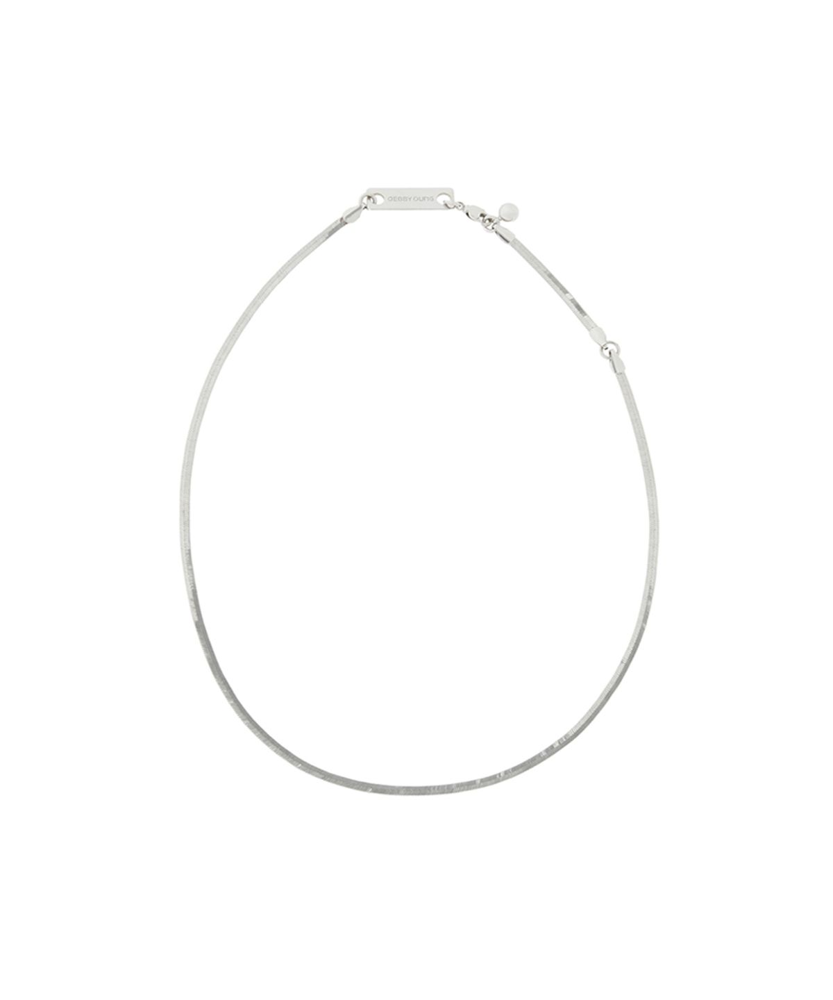 데뷔옹(DEBBYOUNG) SMOOTH CHAIN NECKLACE [SILVER]