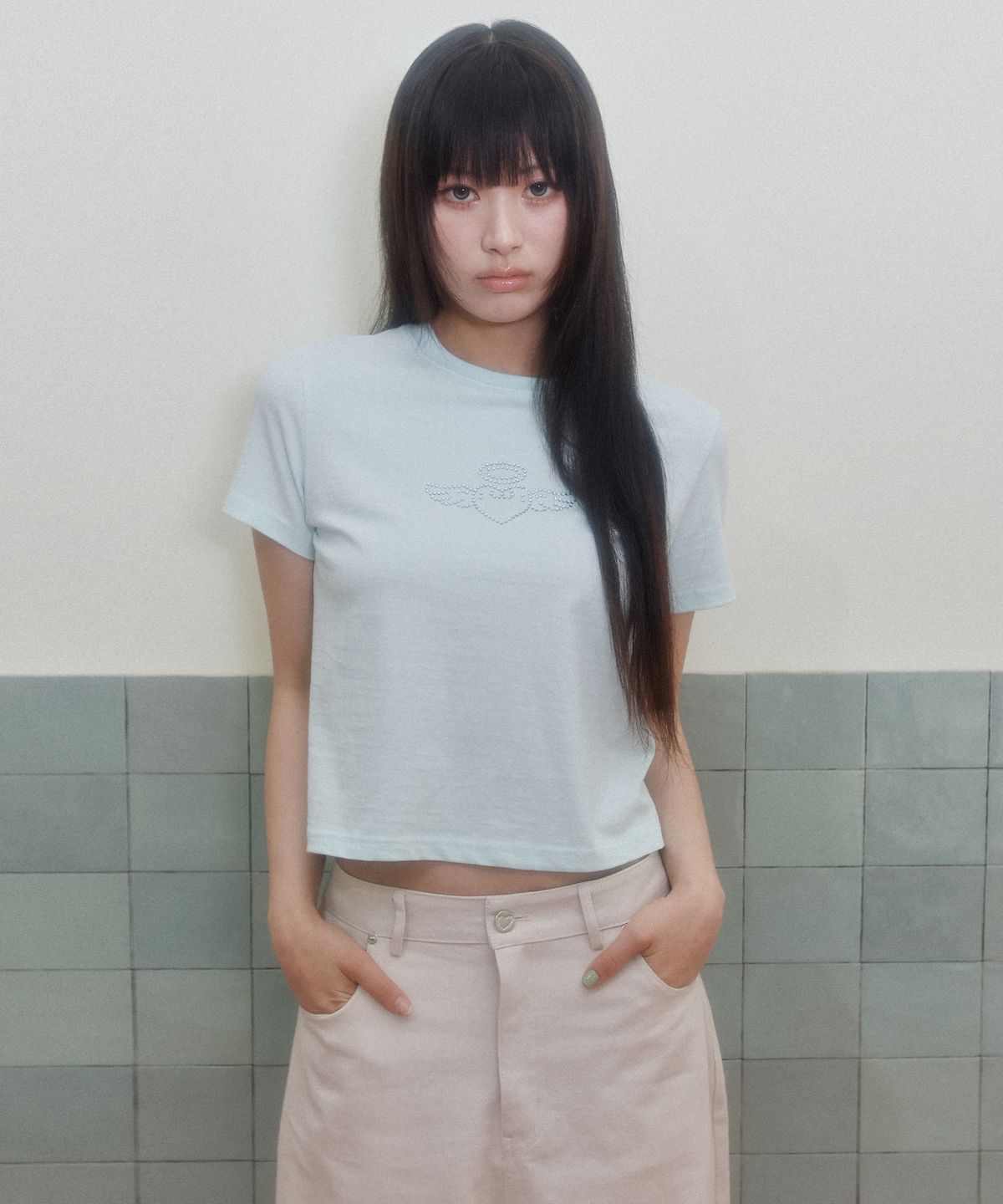 아이이이아이(IEEI) 엔젤 하트 탑_민트