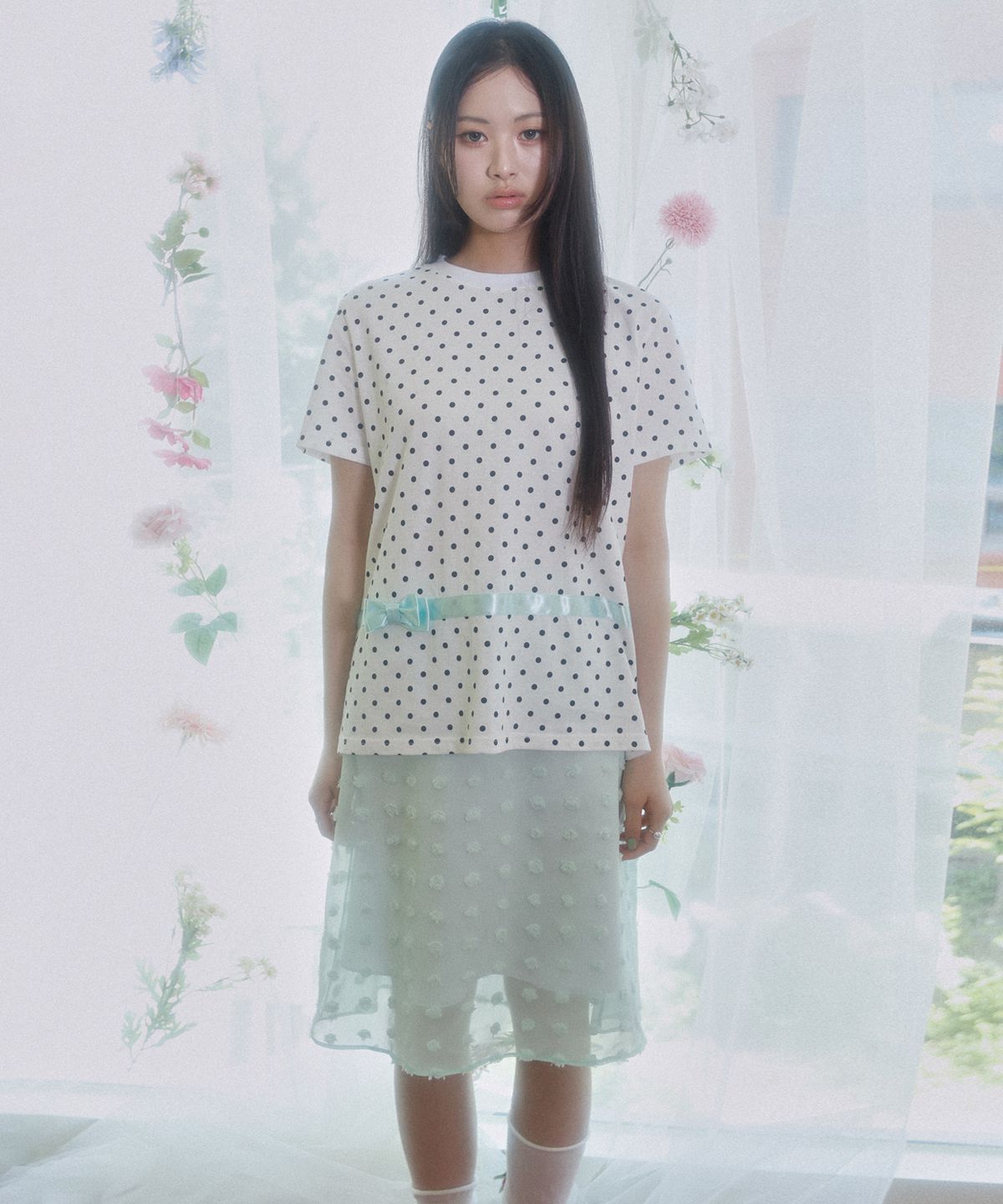 아이이이아이(IEEI) Dot Gift Wrapped Tee