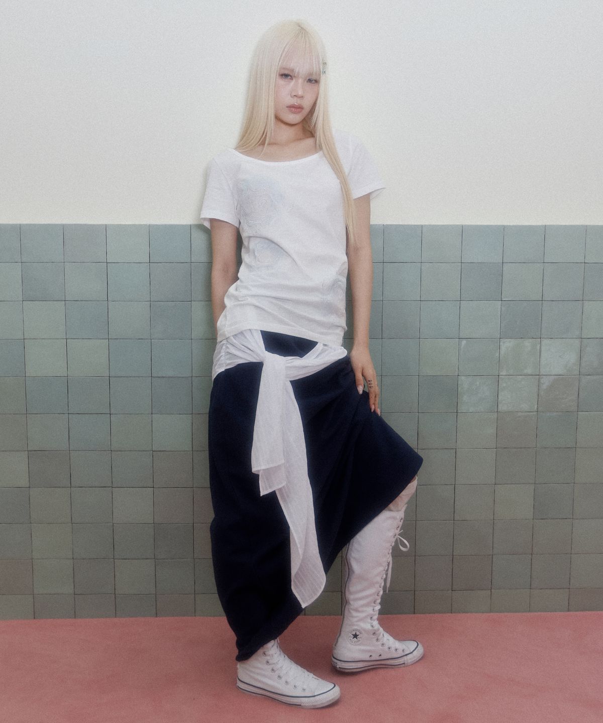 아이이이아이(IEEI) Bubble Bloom Tee