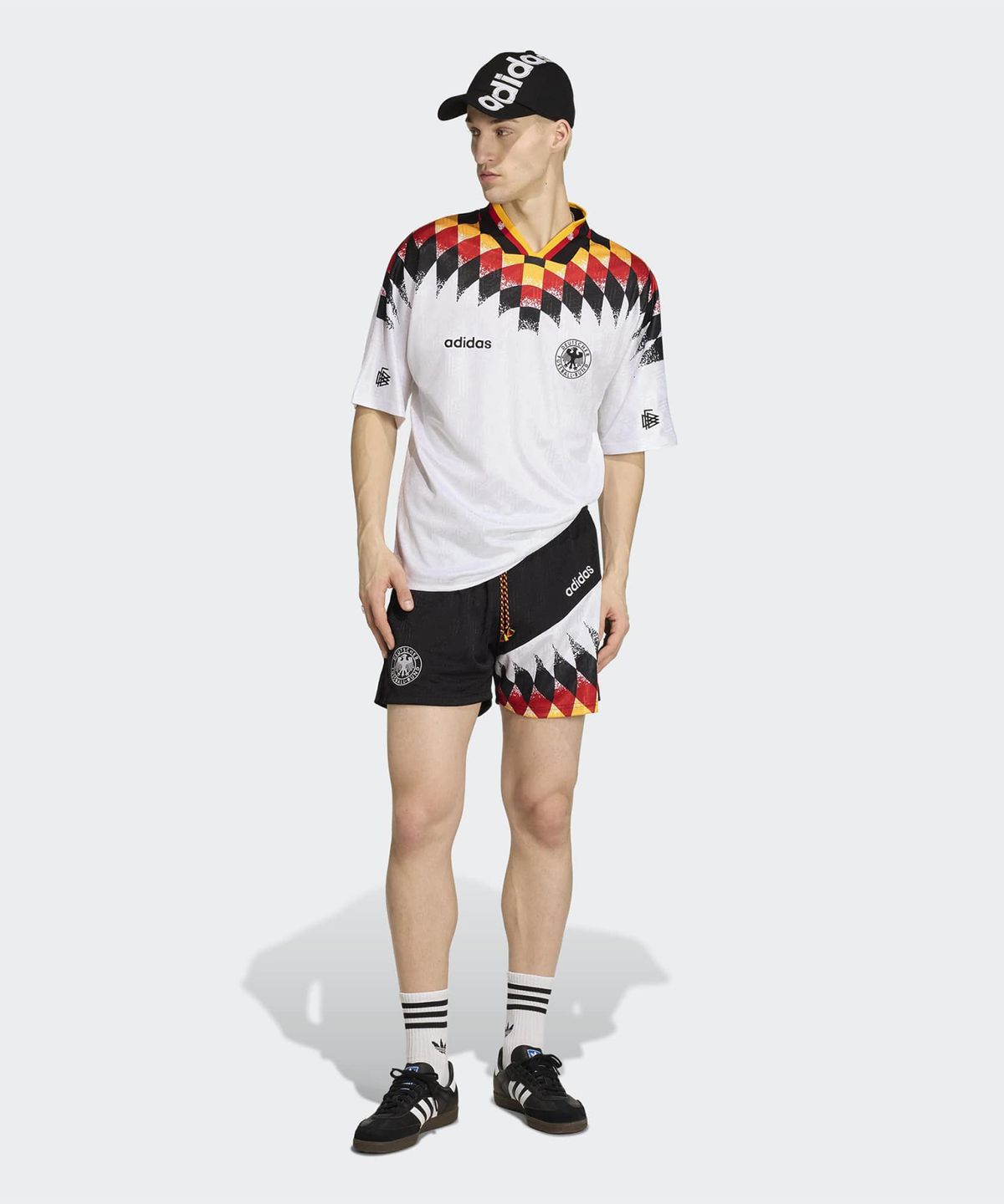 아디다스(ADIDAS) 독일 쇼츠 1994 - 블랙 / JZ6958