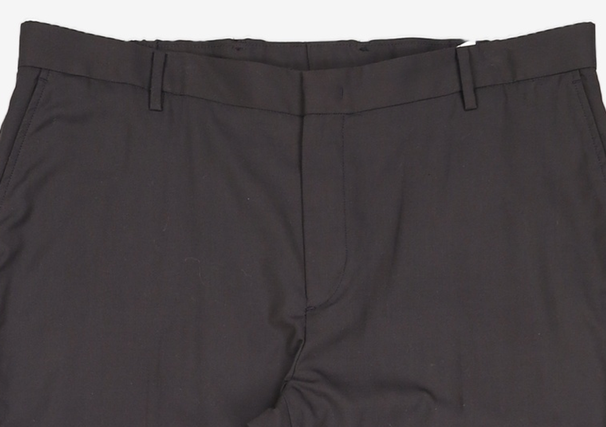 에스티코(STCO) [2940인치] Wool Blend 베이직 슬랙스 (블랙) 98