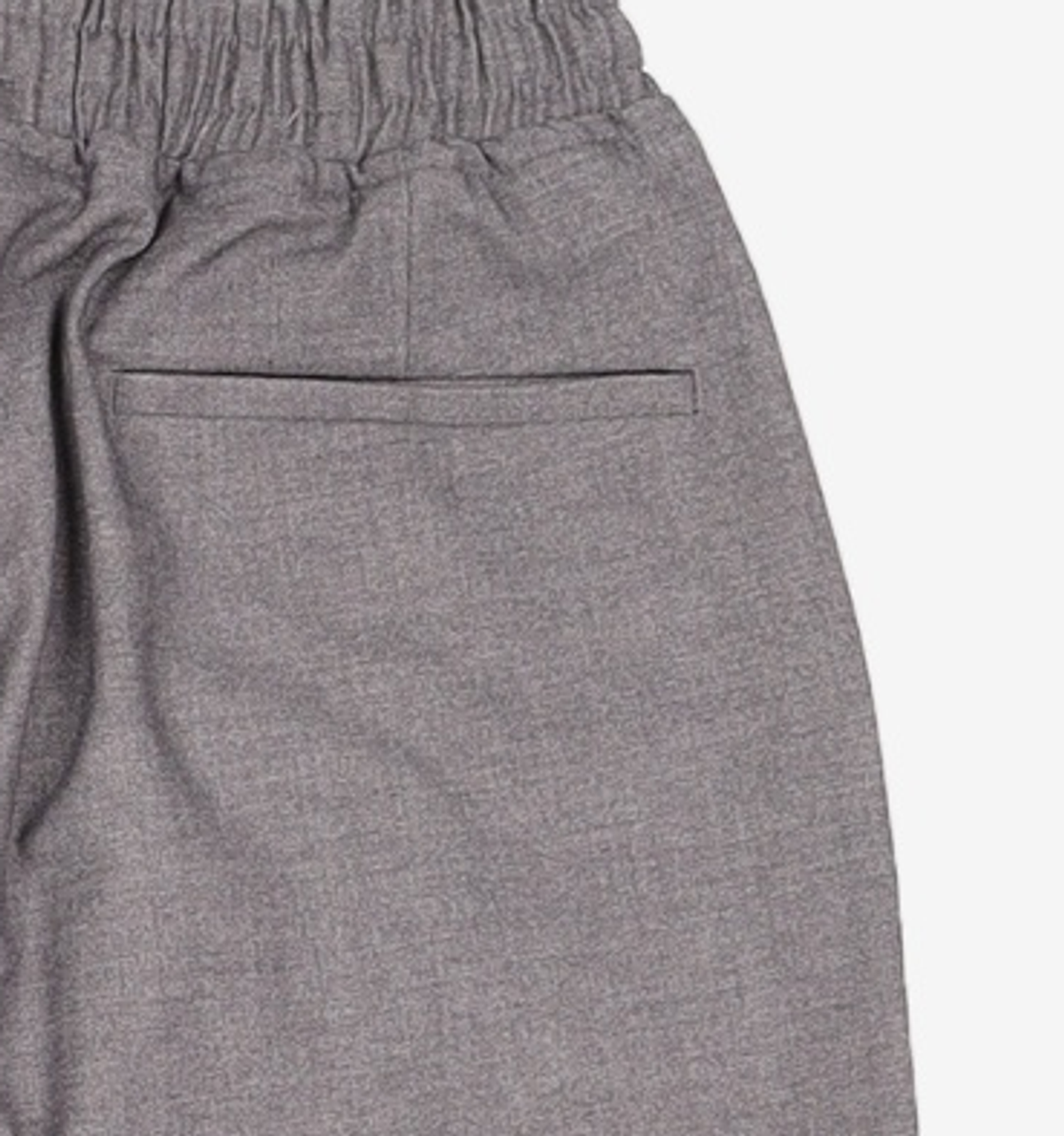 프리즘웍스(FRIZMWORKS) WOOL TWO TUCK RELAX PANTS _ CHARCOAL M