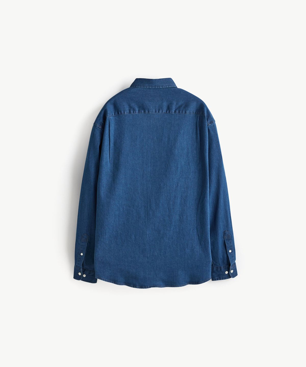 에스티코(STCO) Gentlemens Philosophy 6.5oz 소프트 데님 셔츠_진청 (릴렉스핏)_JDSXZ33OSL