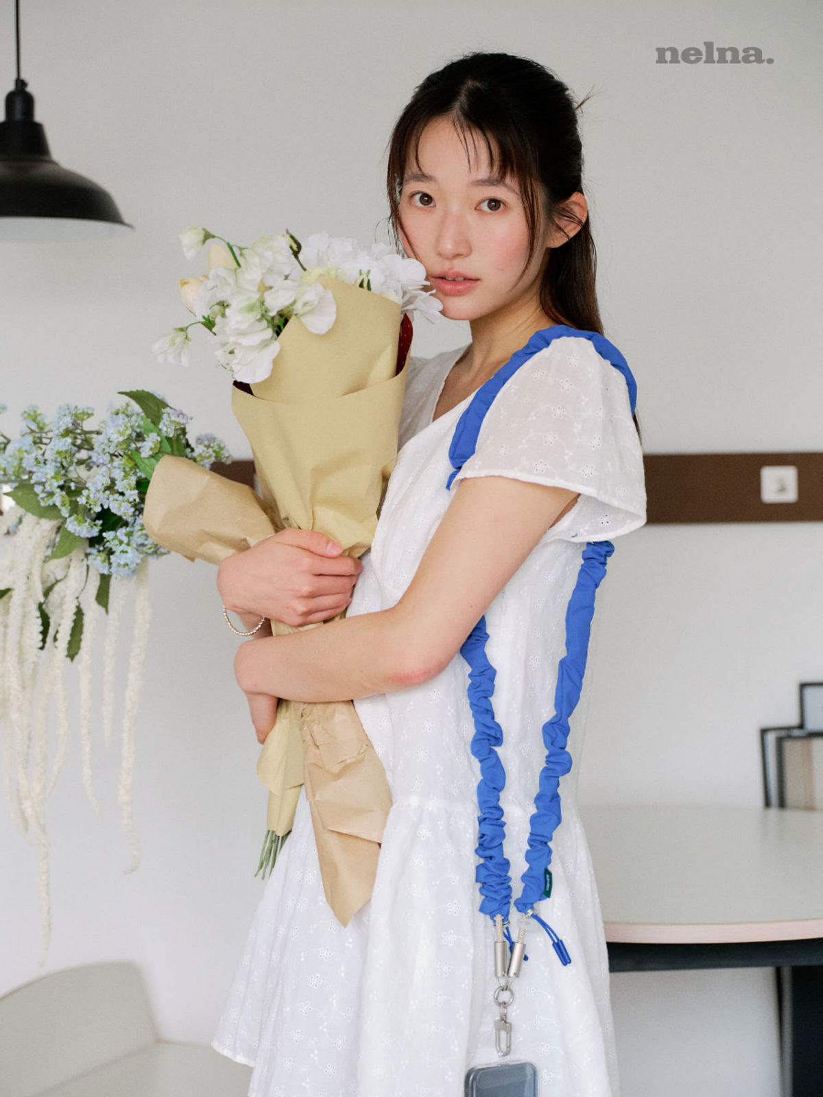 낼나(NELNA) 스크런치 케이블 세트 / 폰 스트랩