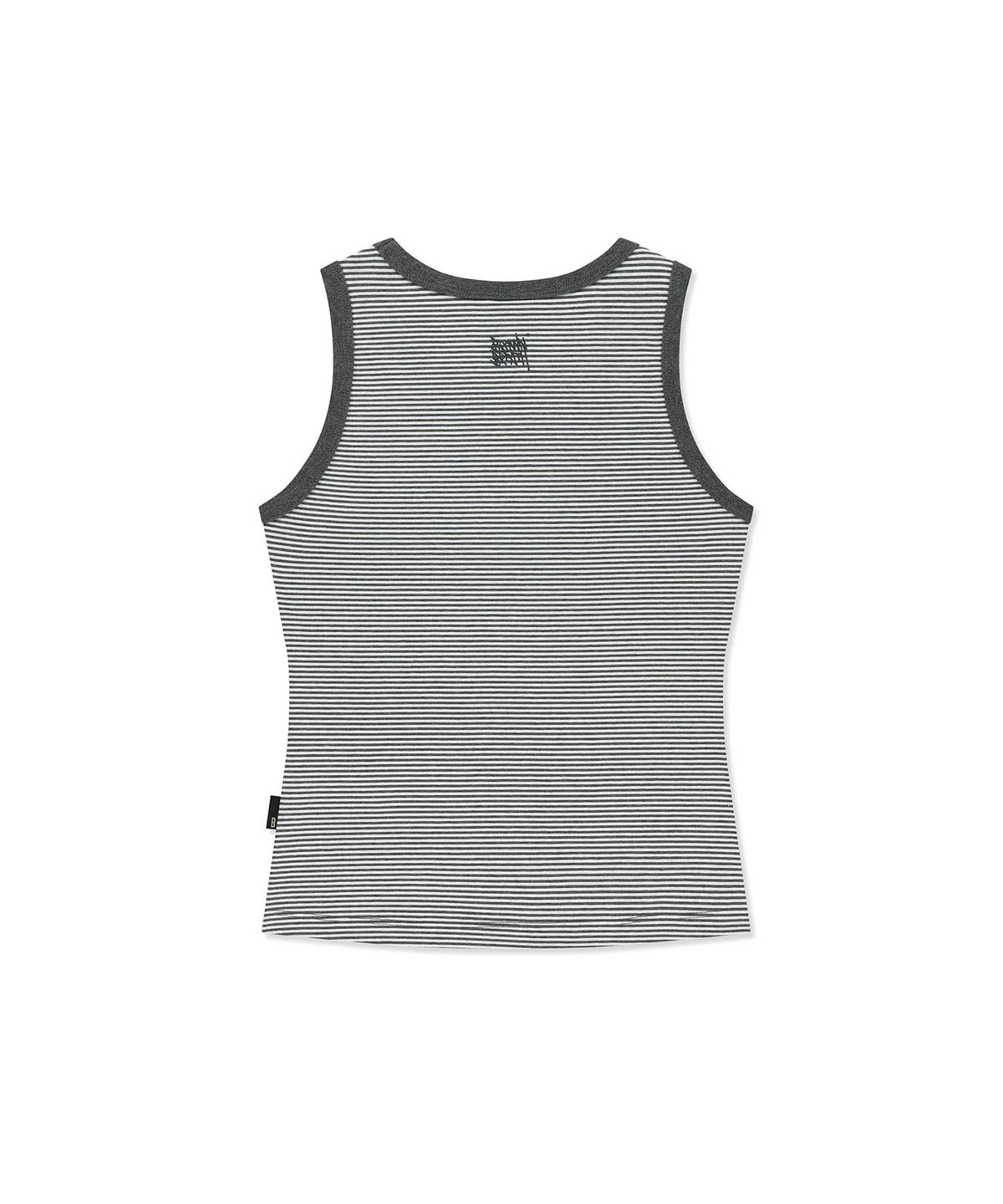 브라운브레스(BROWNBREATH) W BREAK THE BEAT SLEEVELESS - GREY