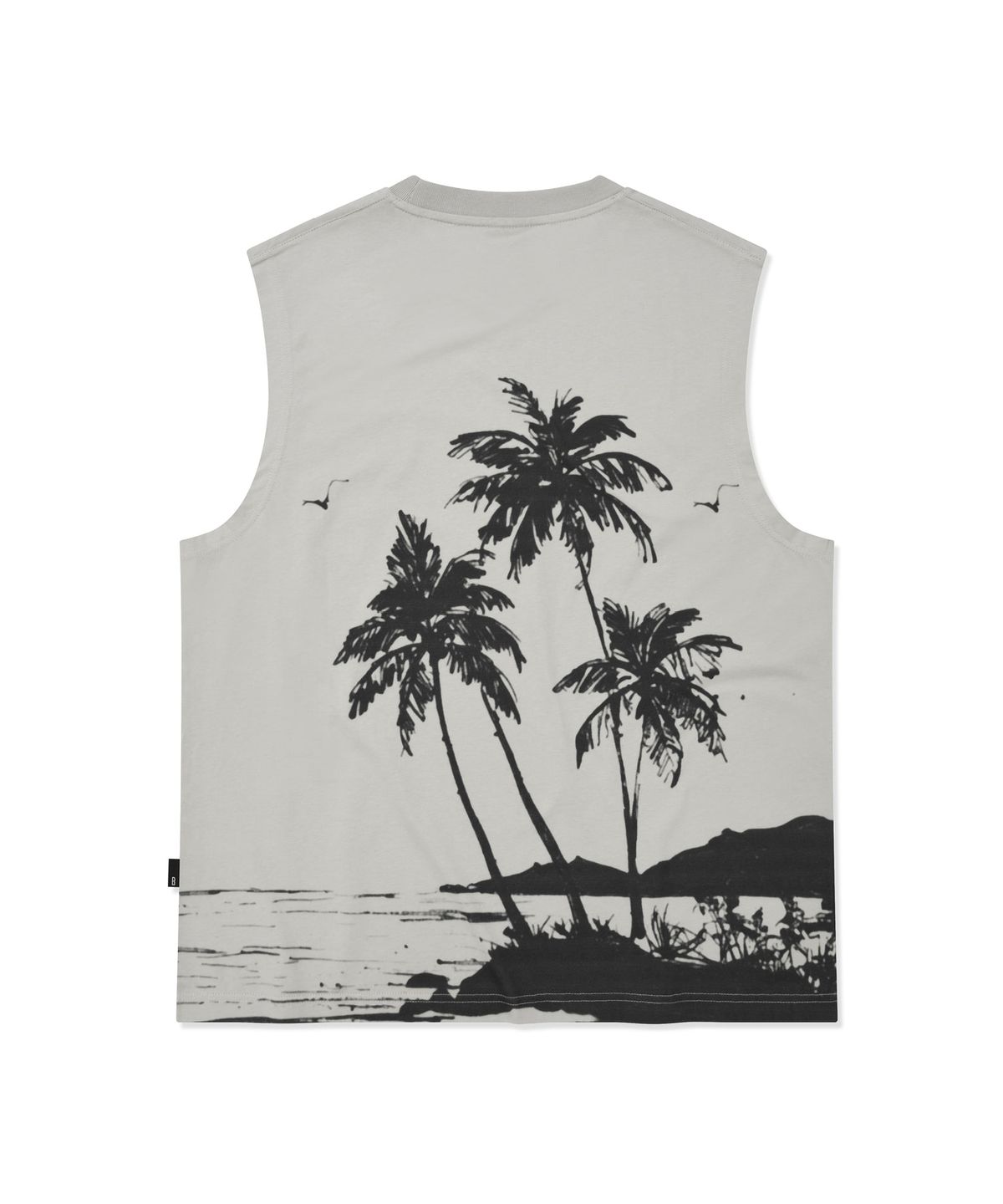 브라운브레스(BROWNBREATH) PALM COAST SLEEVELESS - GREY