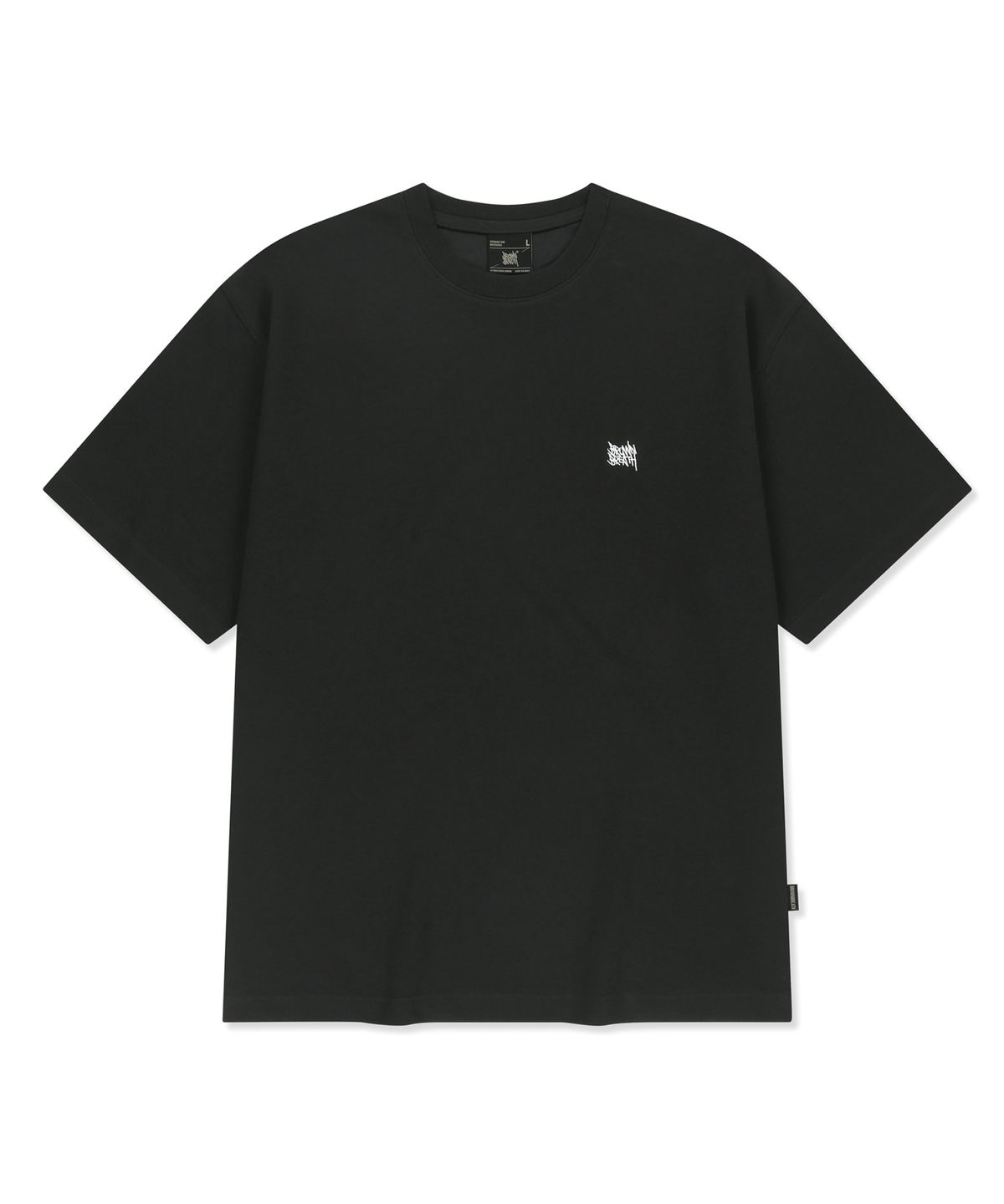 브라운브레스(BROWNBREATH) BB SURFING MESS TAG TEE - BLACK