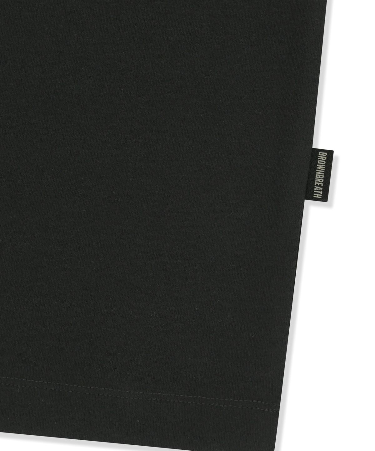 브라운브레스(BROWNBREATH) BB SURFING MESS TAG TEE - BLACK