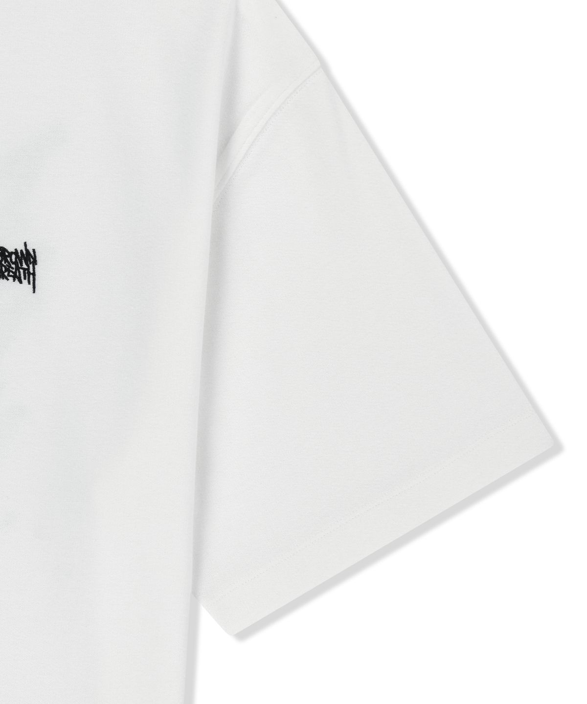 브라운브레스(BROWNBREATH) BB SURFING MESS TAG TEE - WHITE