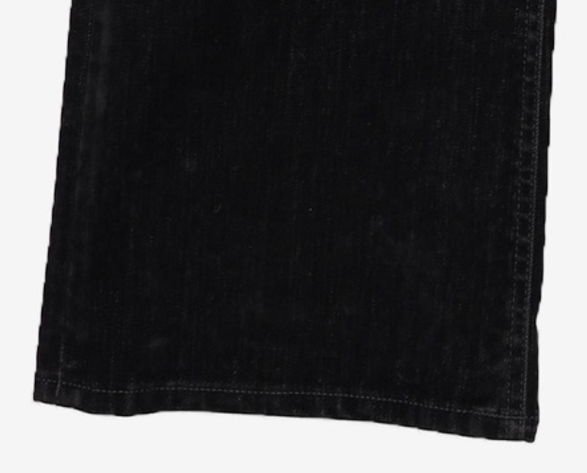 이십칠와이(27Y) Holiday Black Flare Velvet Denim - YF393 S