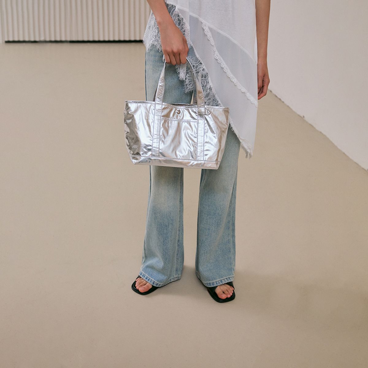 랩(LAP) RADIANT TOTE BAG AS7AB402