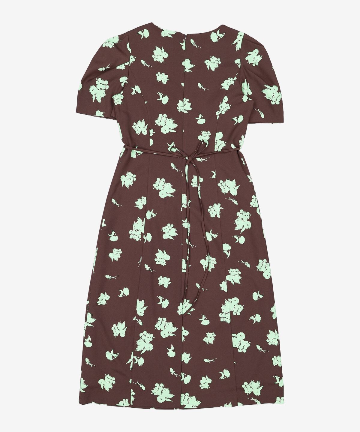 룩캐스트(LOOKAST) BROWN RACHEL PRINT DRESS (브라운 레이첼 프린트 드레스) M