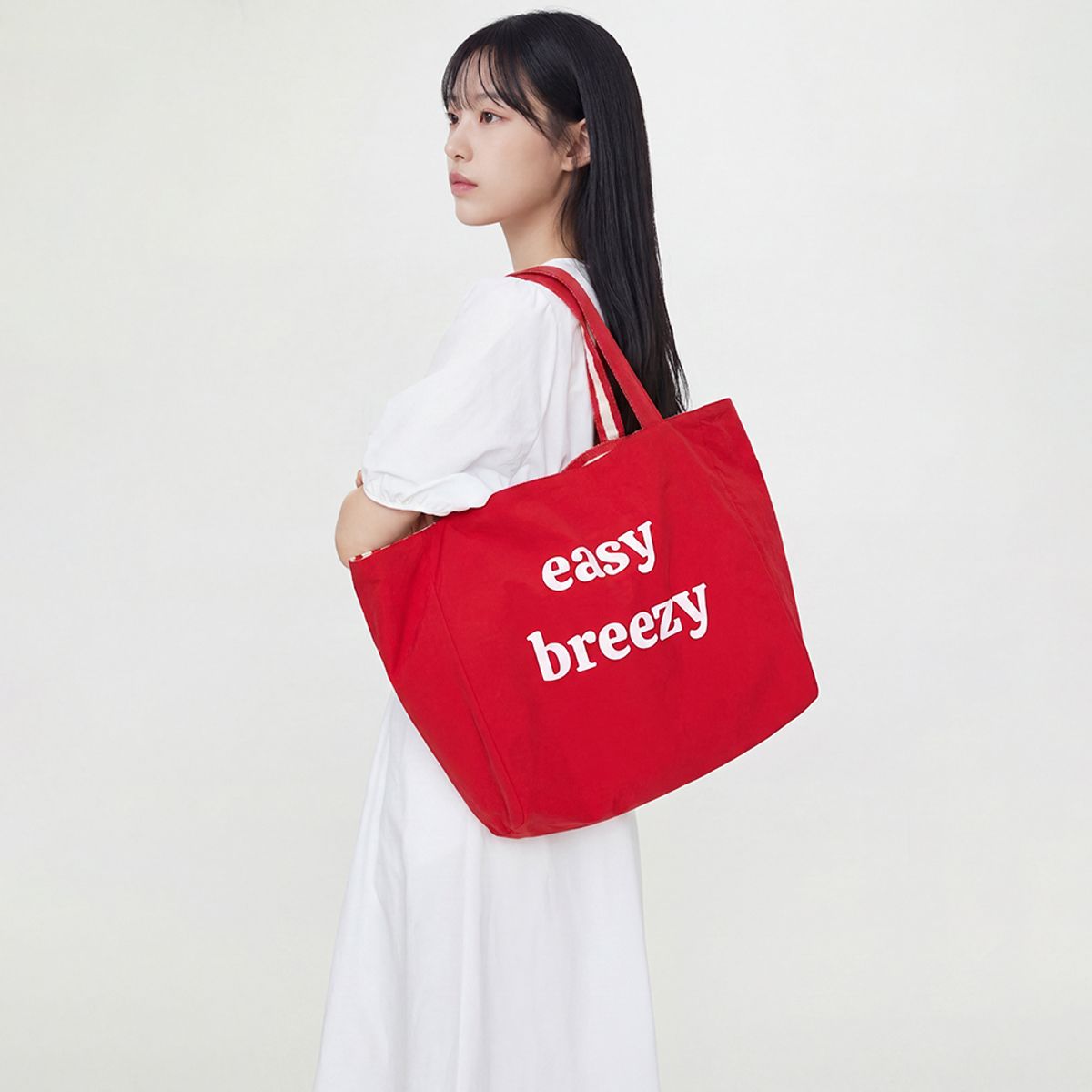 랩(LAP) 브리즈 리버시블 쇼퍼 백 AS7AB420