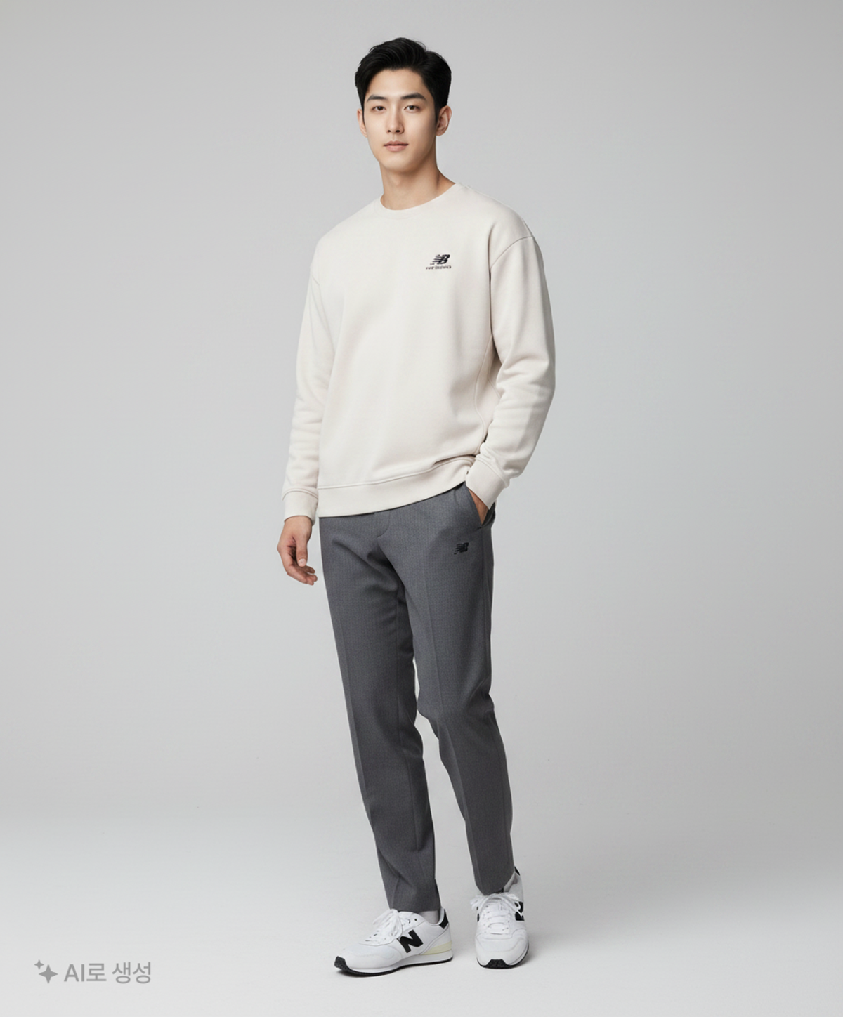 뉴발란스(NEW BALANCE) 맨투맨/스웨트셔츠 105