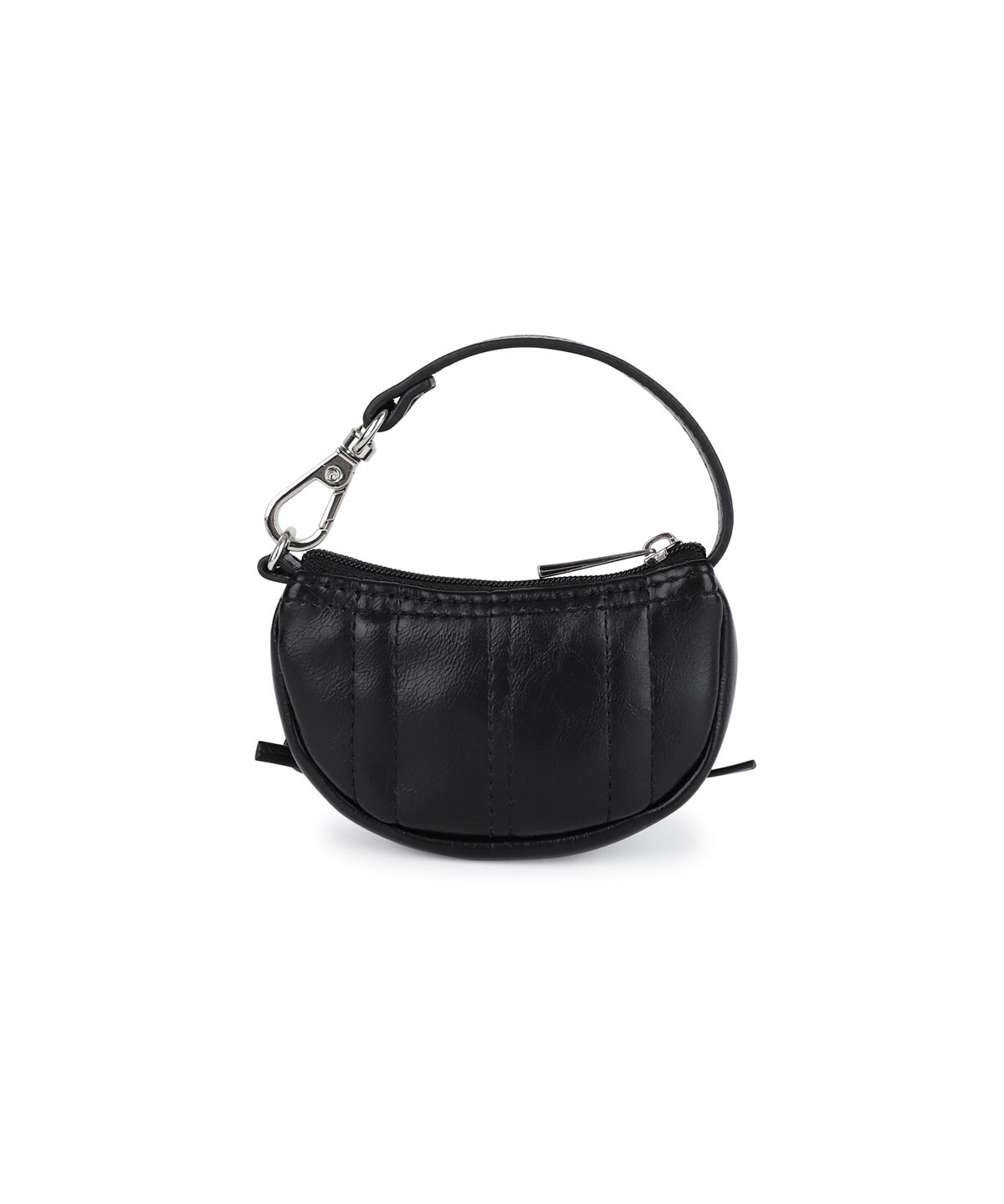 마뗑킴(MATIN KIM) HALF SHIRRING RIBBON CHARM IN BLACK
