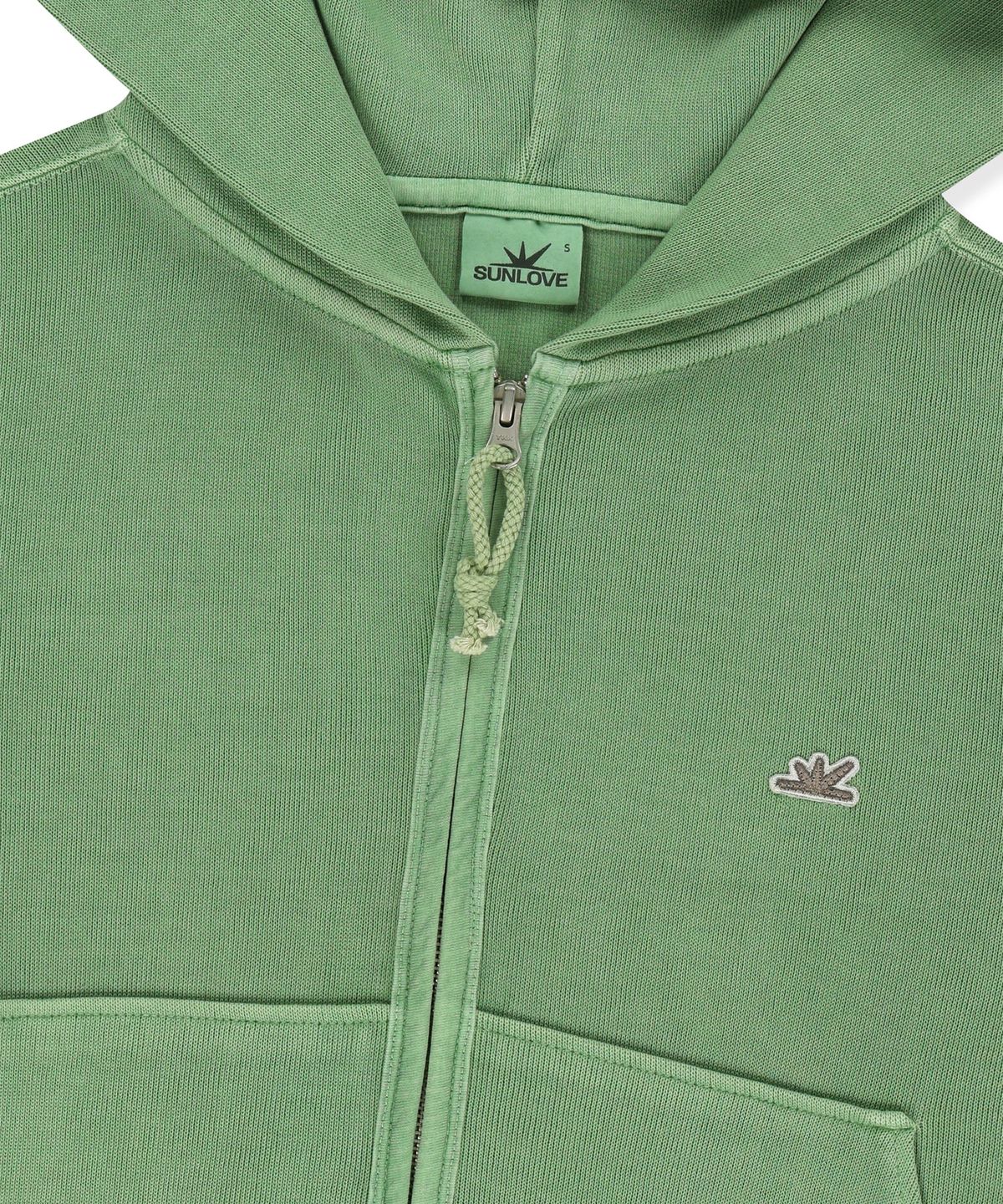 썬러브투어(SUNLOVETOUR) Legacy Zip Up Hoodie Green