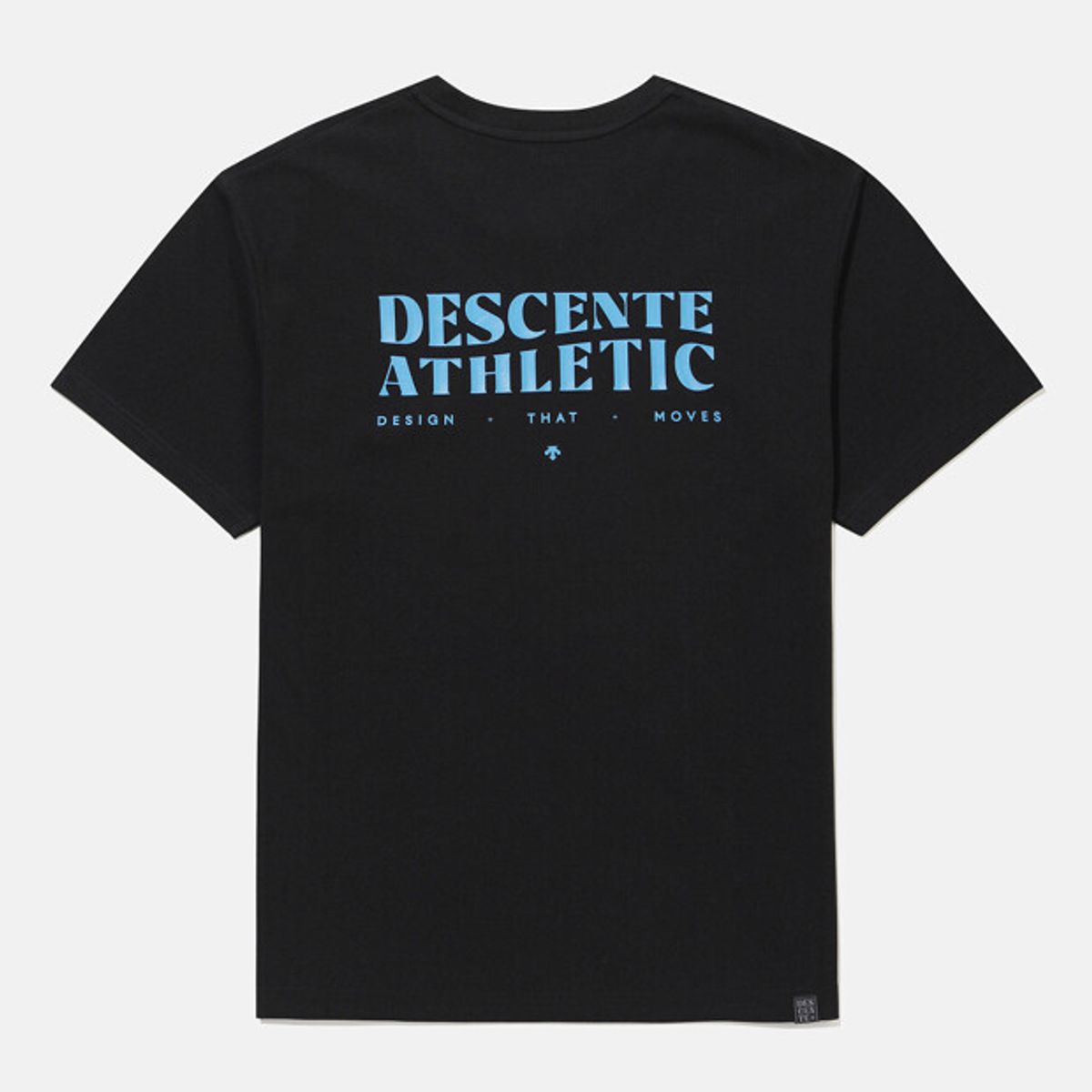 데상트(DESCENTE) 무브먼트 소로나쿨 오버핏 반팔 티셔츠 블랙 SR323UTS76
