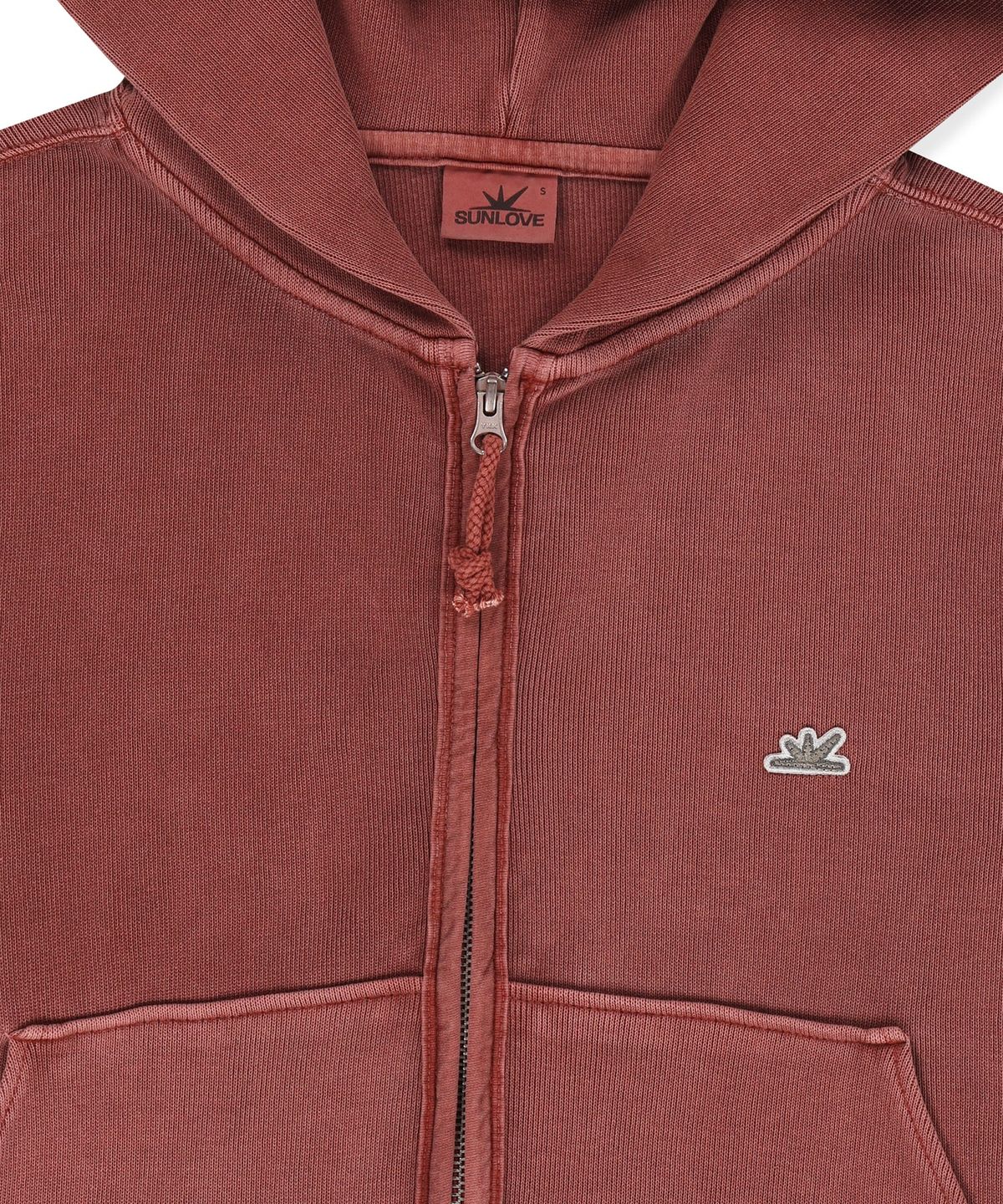 썬러브투어(SUNLOVETOUR) Legacy Zip Up Hoodie Red