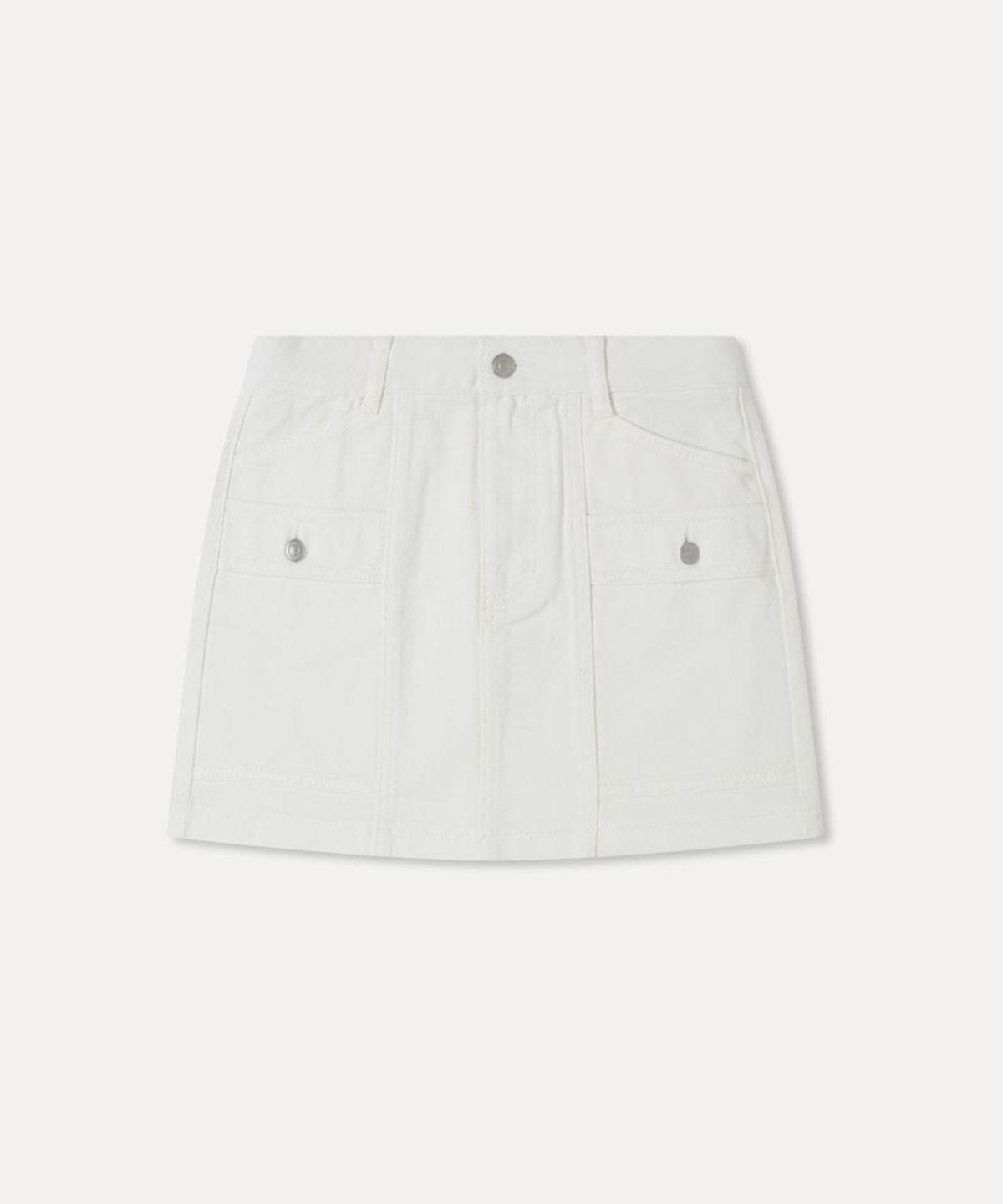 미쏘(MIXXO) 카고 데님 미니스커트_MIWWJG716J