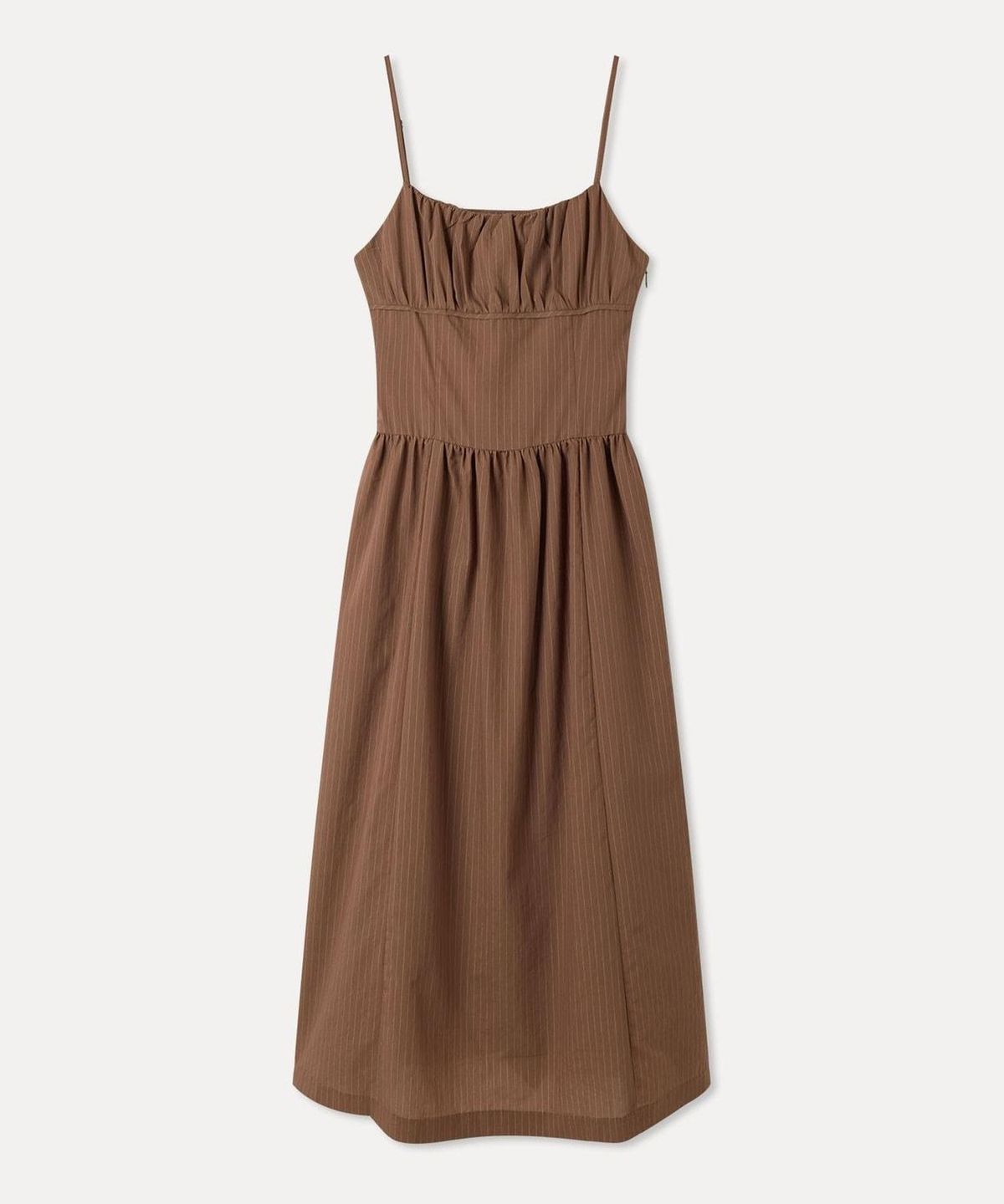 미쏘(MIXXO) 셔링 나시 롱 원피스_MIWOWG701B