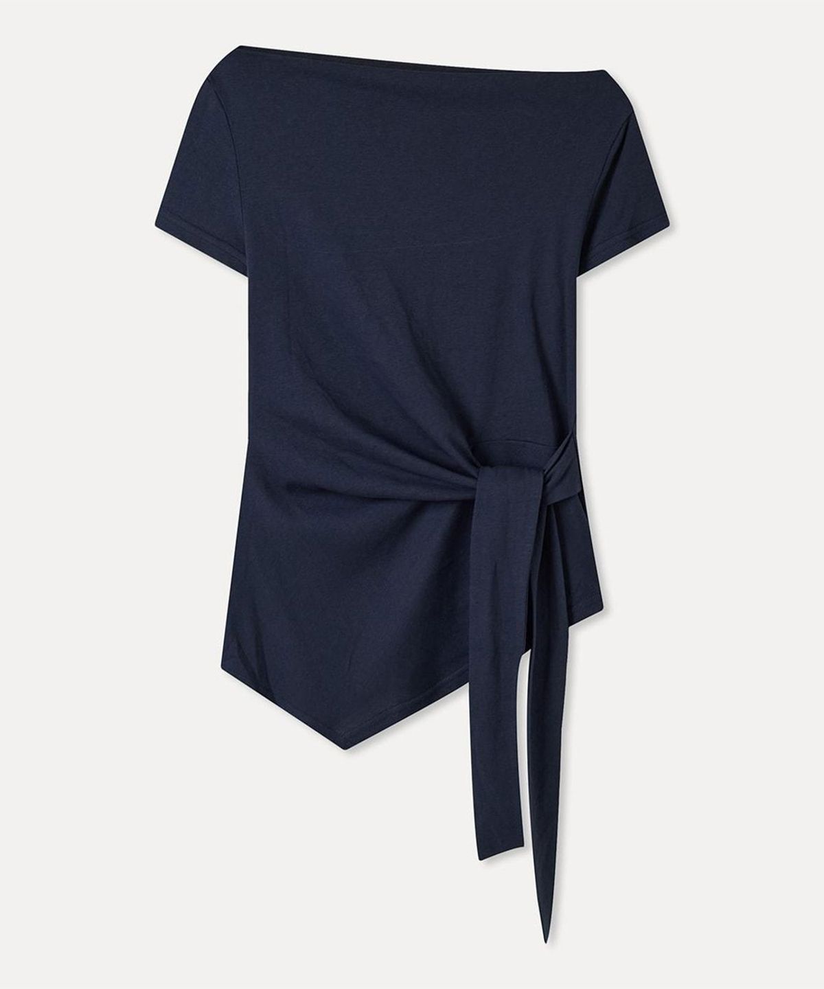 미쏘(MIXXO) 타이 반팔 티셔츠 RE HWG43SS_MIWHWG79QA