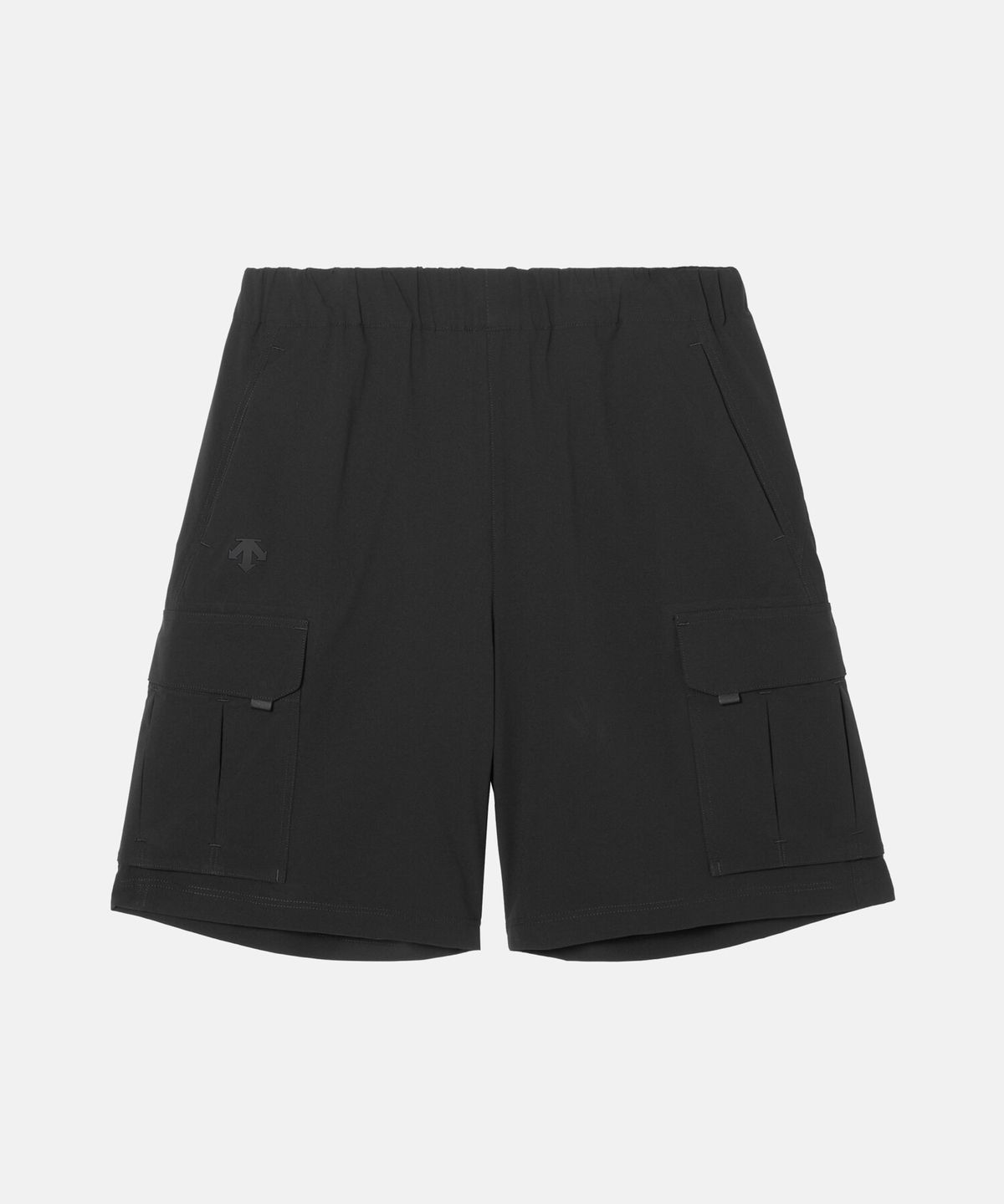 데상트(DESCENTE) [ALLTERRAIN 81] STRETCH RIPSTOP LIGHT HALF PANTS 블랙 SR213KHP61